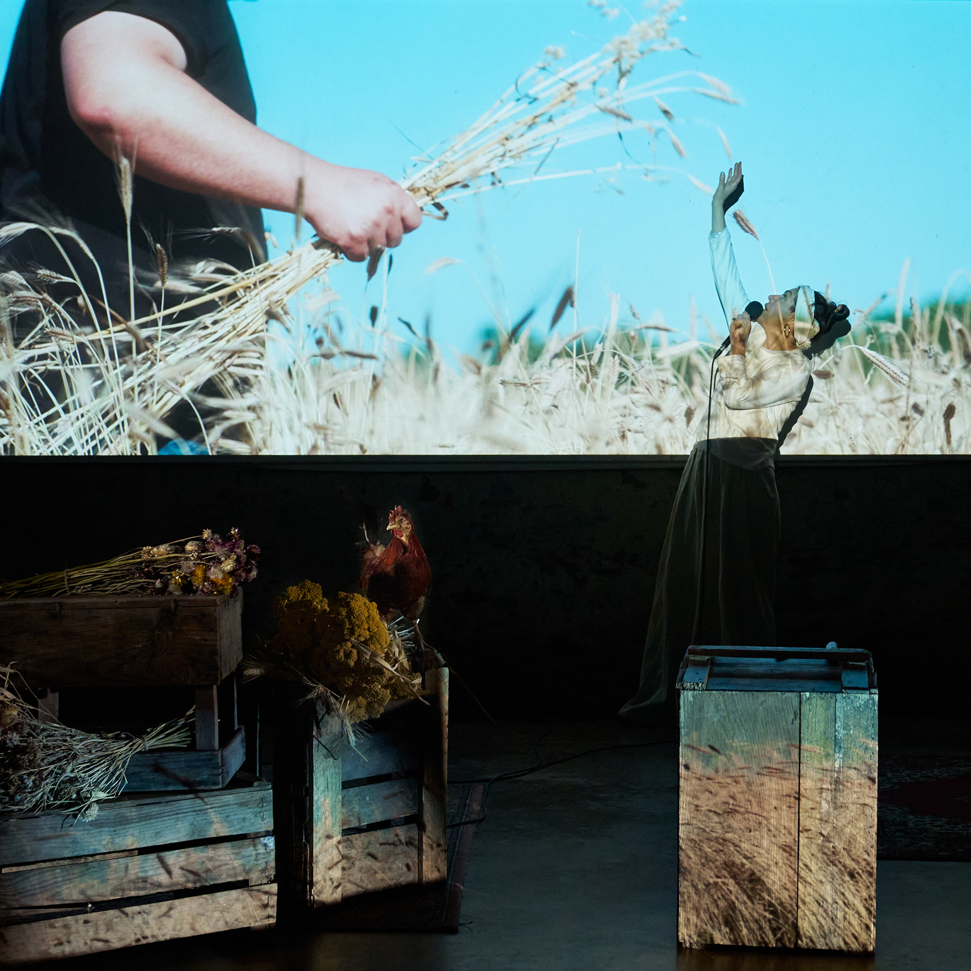 résidence au Séchoir de Chanzeaux - crédit DR