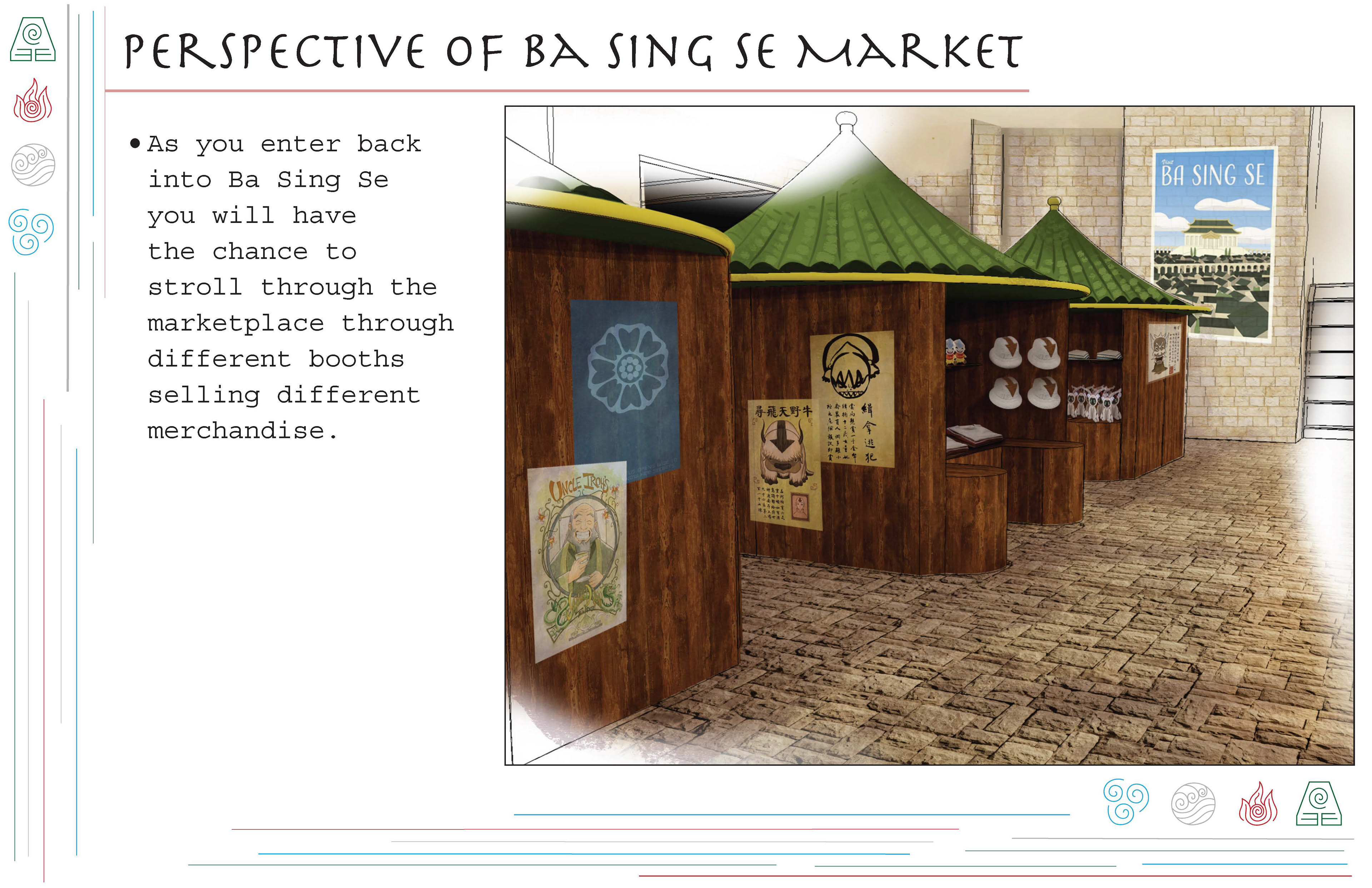 space designed and built by myself. Concept art overlay by Valerie Smetanka
