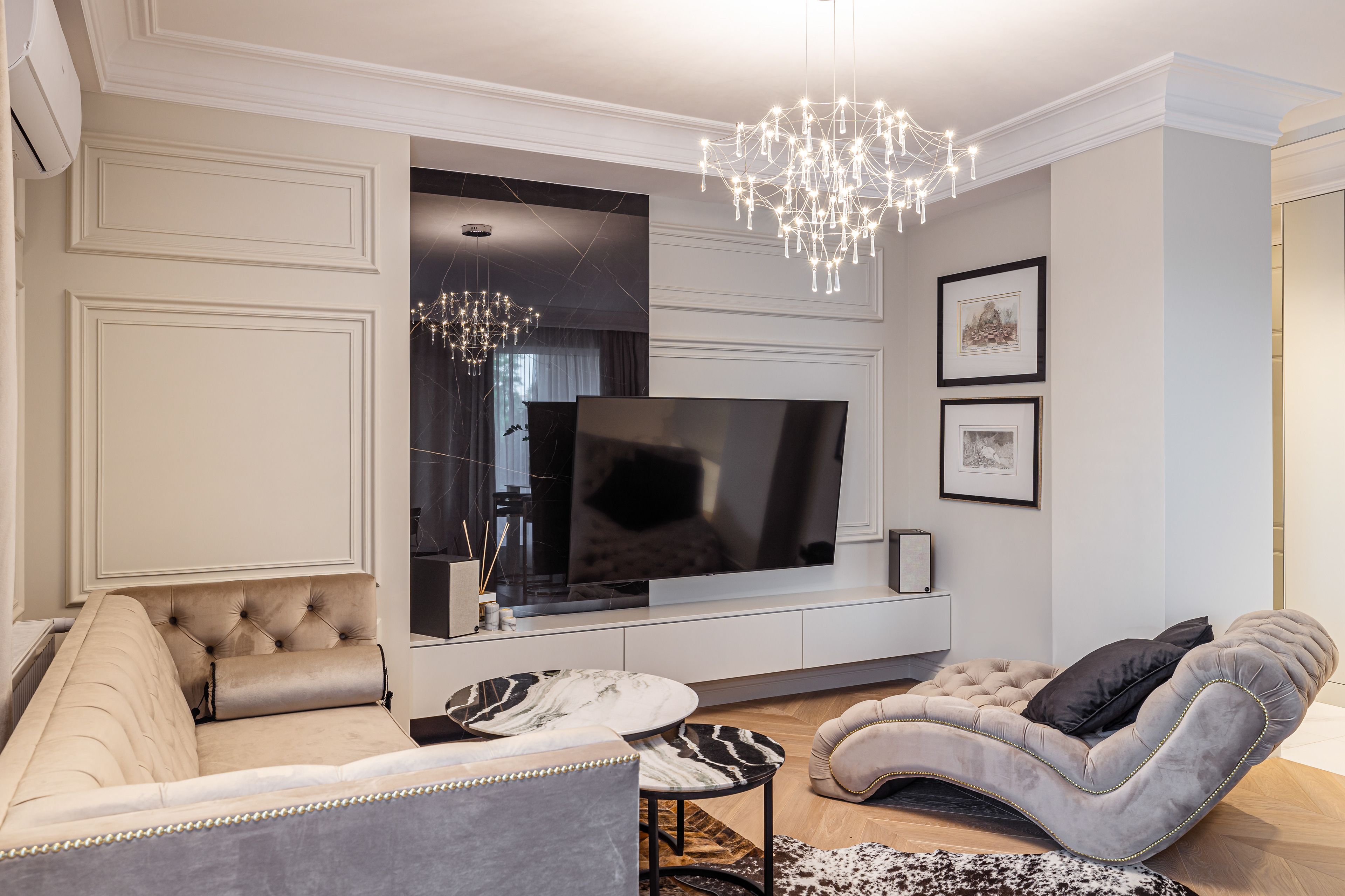 Nowoczesny living room