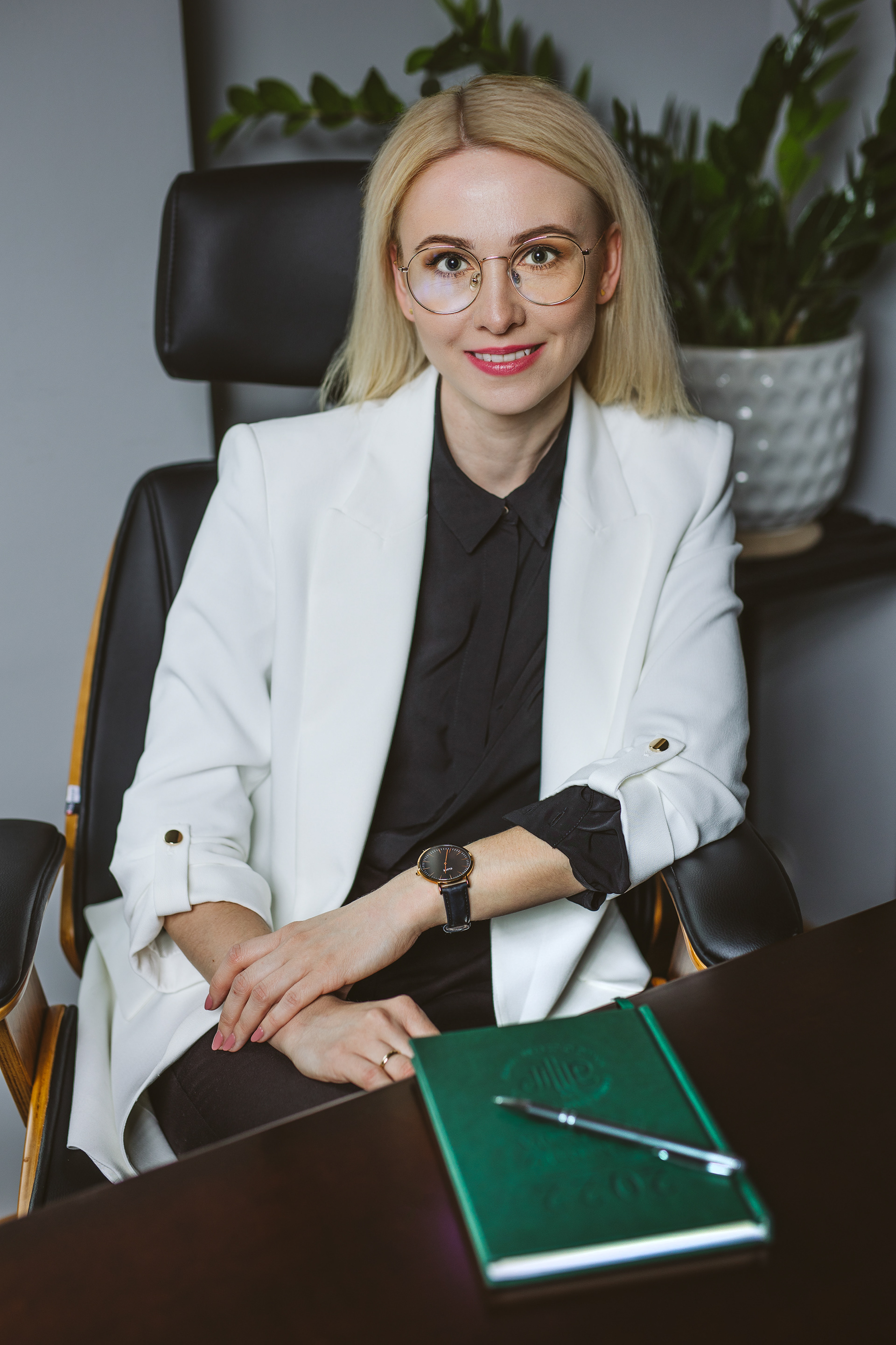Sesja biznesowa pani adwokat