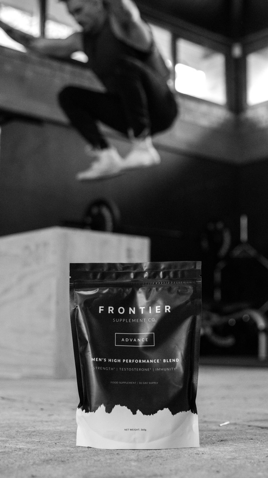 Frontier Supplements - Packaging Design