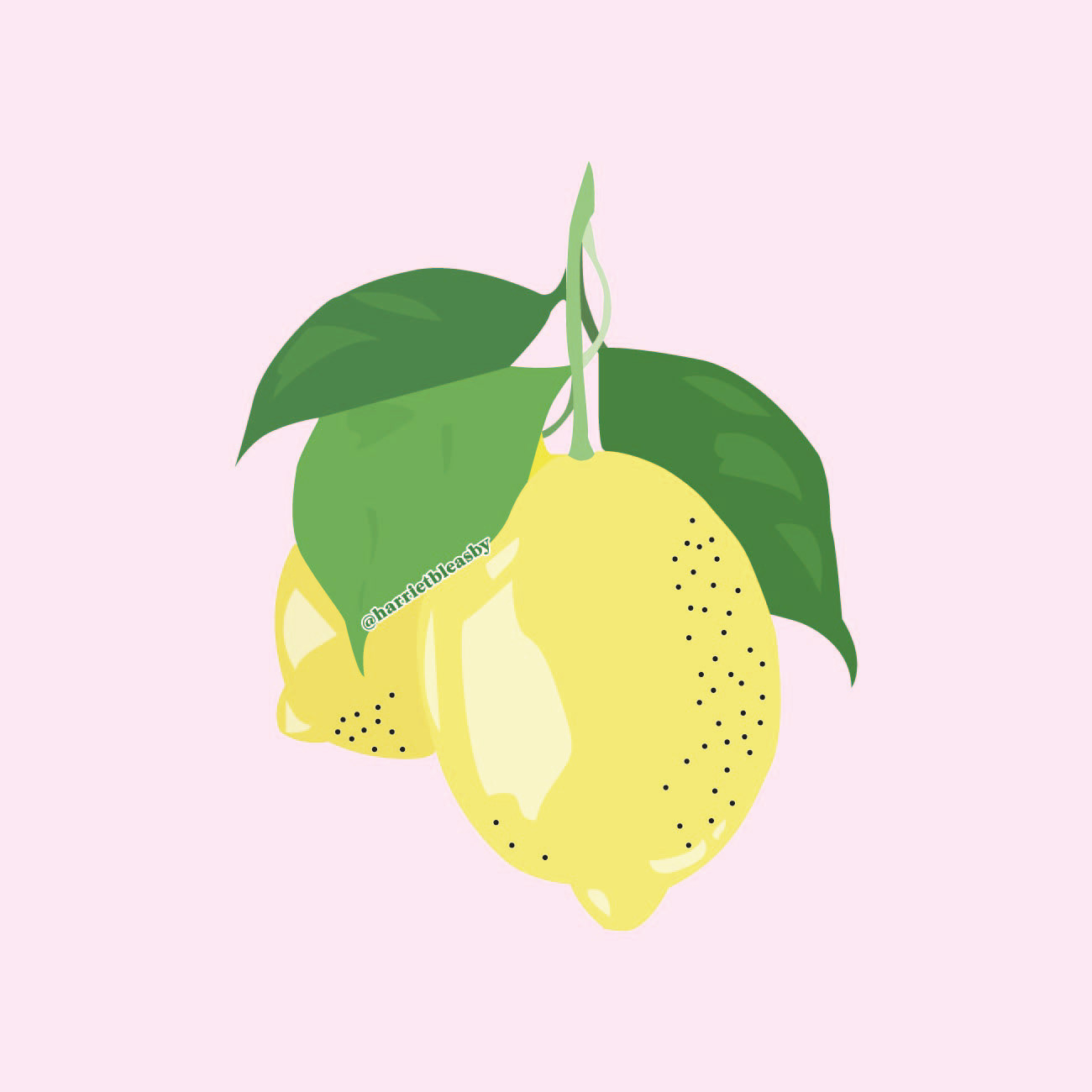 Digital Illustration - Lemon