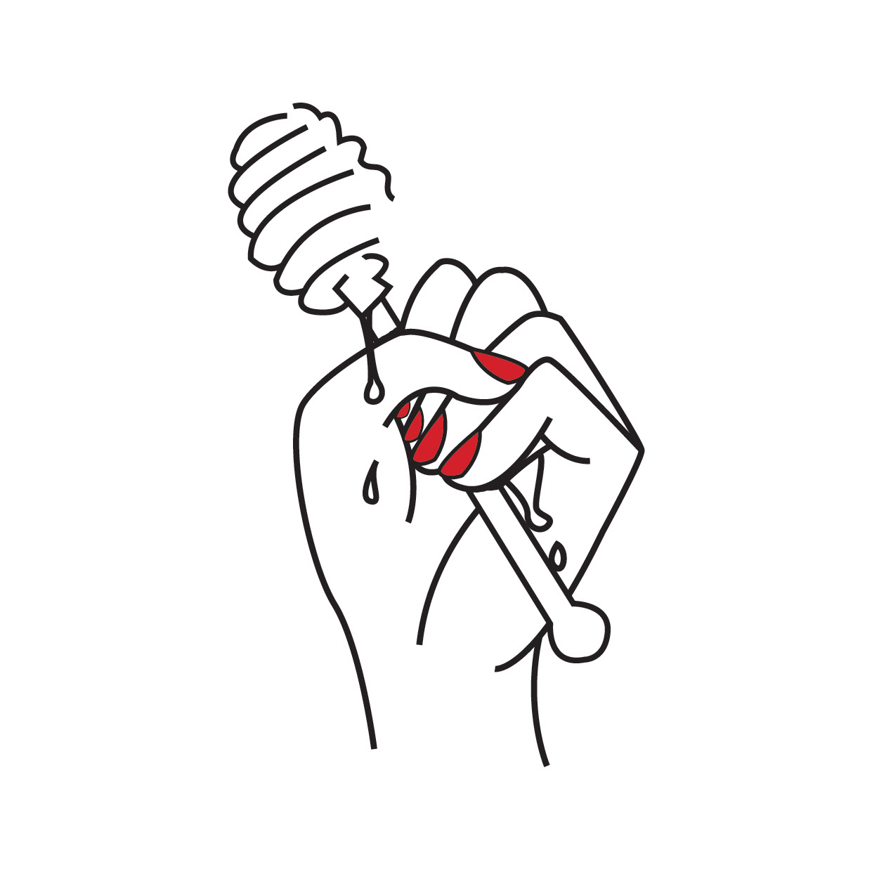 Illustrations for Hughes & Friend, a Norwich based Florist 