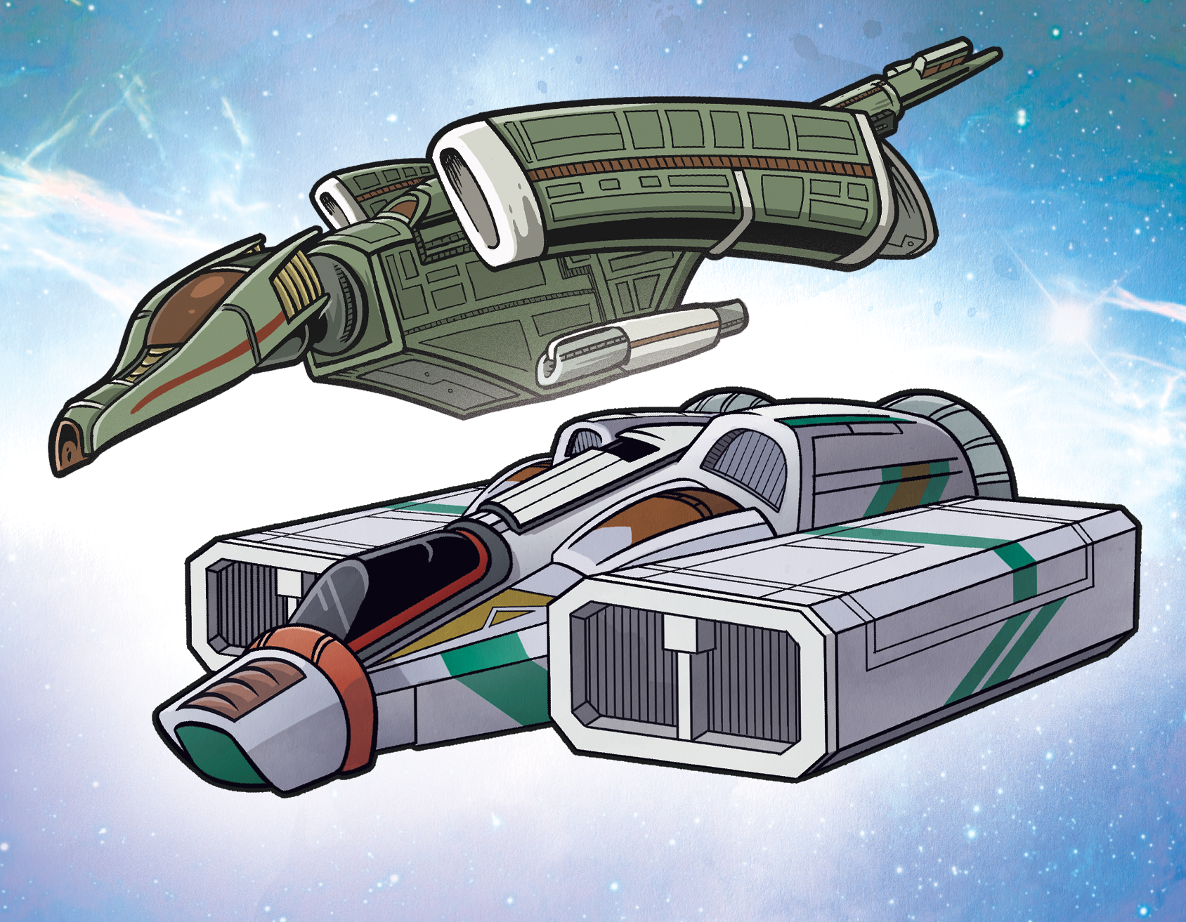 Spaceship Designs | Personal Project