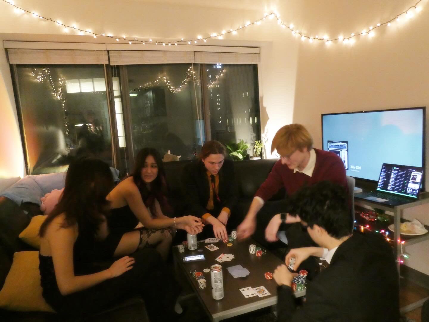 couldn't describe how cozy this night felt