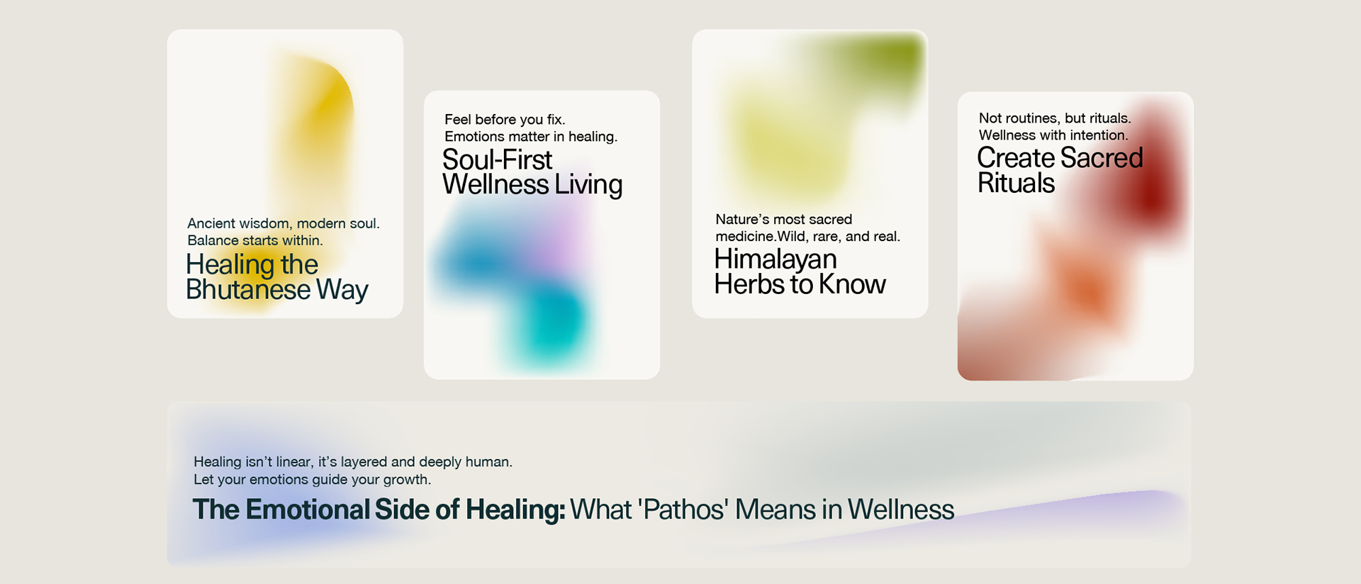 I designed the branding for SowaWells, a wellness brand rooted in Bhutanese healing traditions. The goal was to create a calm, grounded identity that blends ancient wisdom with a modern, minimal aesthetic. I developed the full visual system — including the logo, color palette, packaging style, and web layout — to reflect the brand’s focus on authenticity, ethical sourcing, and holistic well-being.