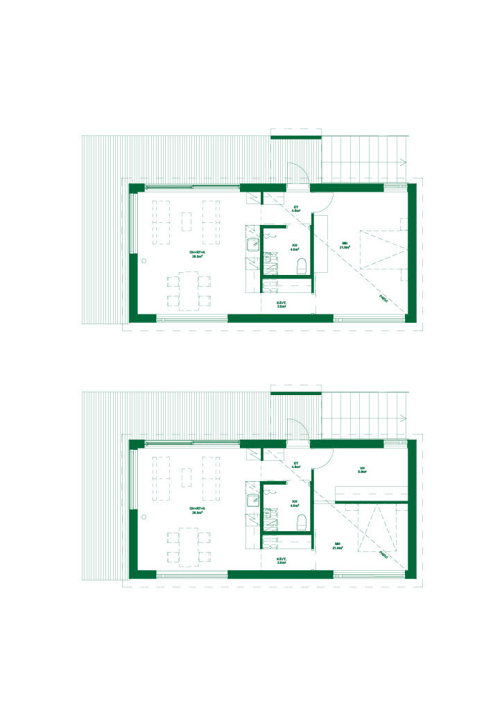 Flexible/adaptable floor plans.