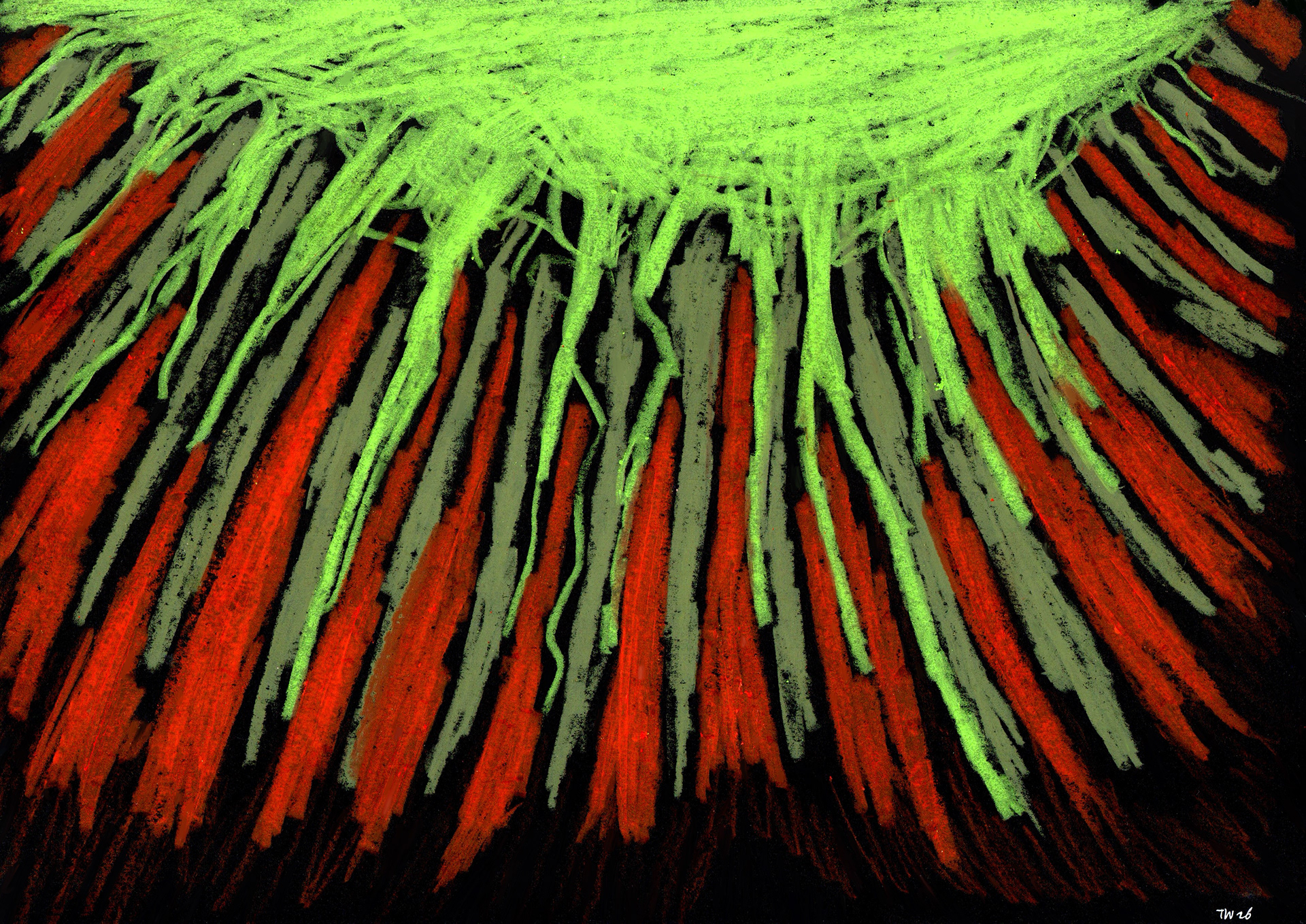 green descent 21 x 29,5 cm