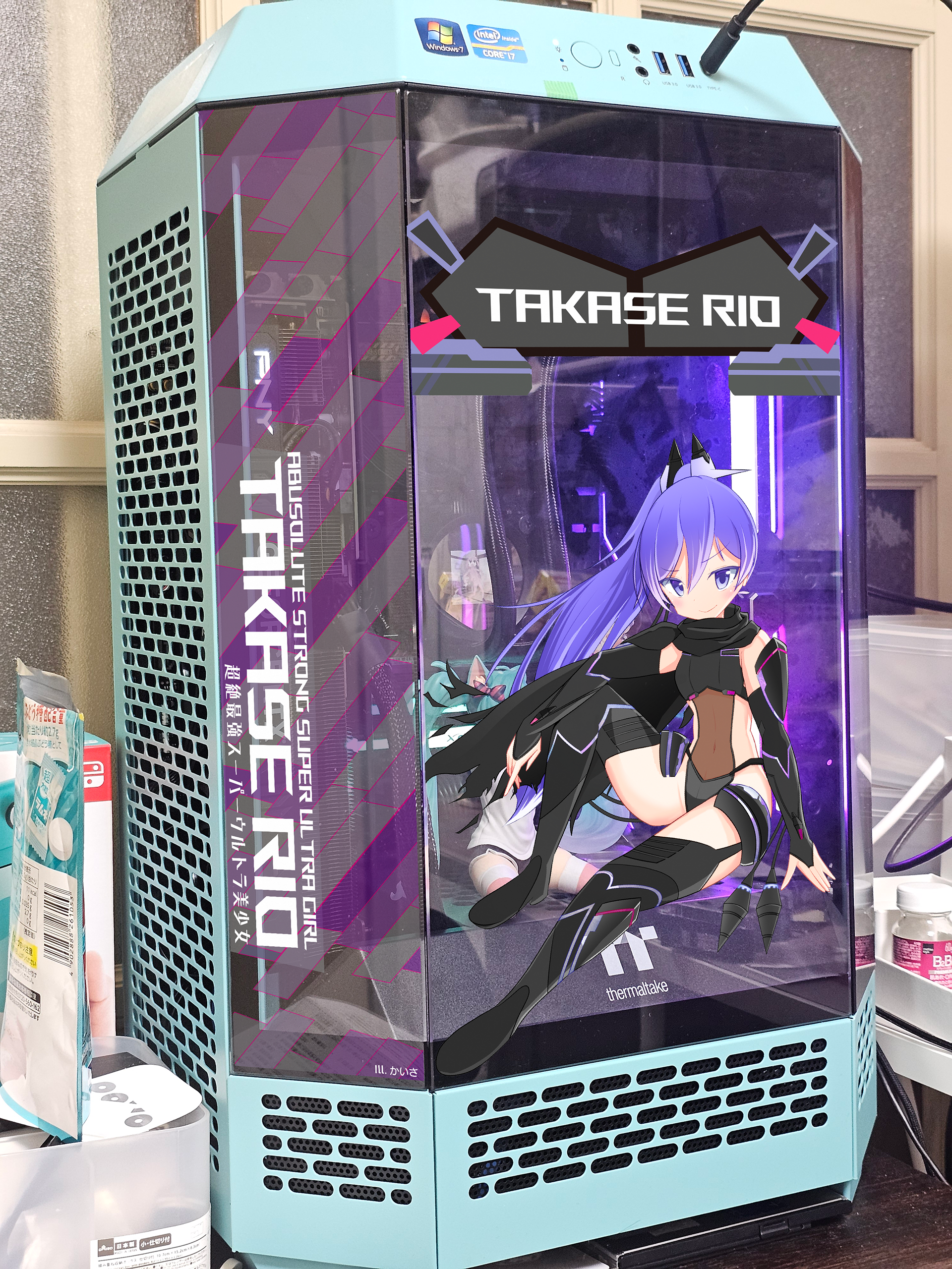 自作PCラッピング(先行公開)