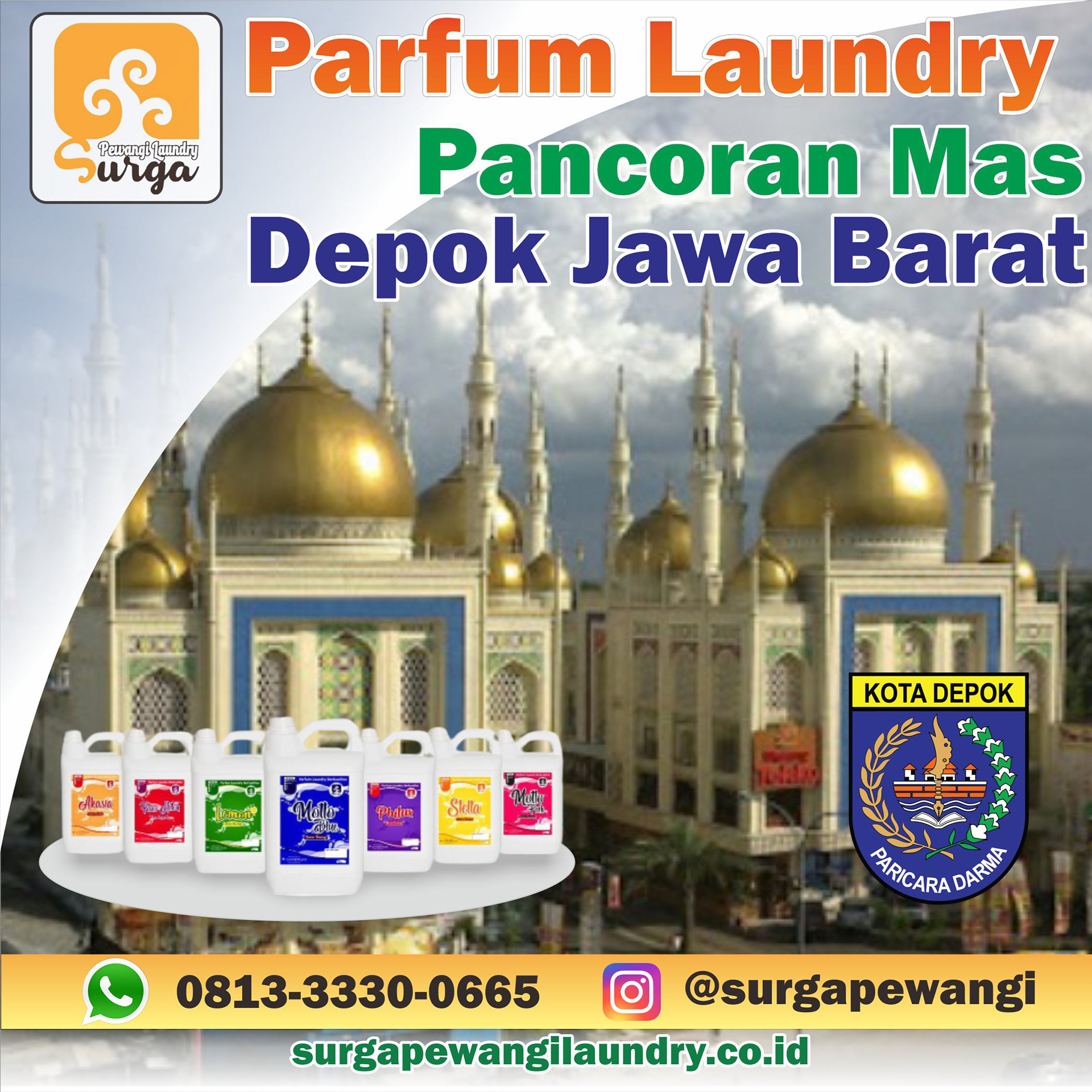 parfum laundry pancoran mas