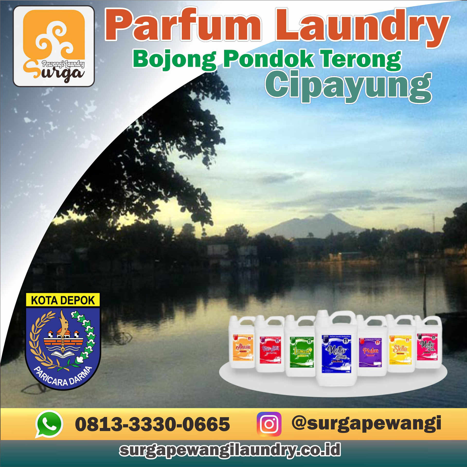 parfum laundry bojong pondok terong