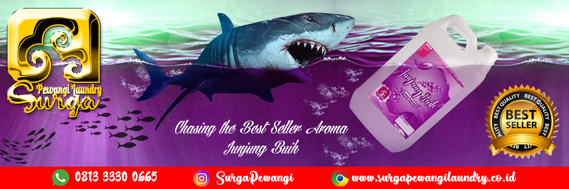 jual parfum laundry surga pewangi laundry