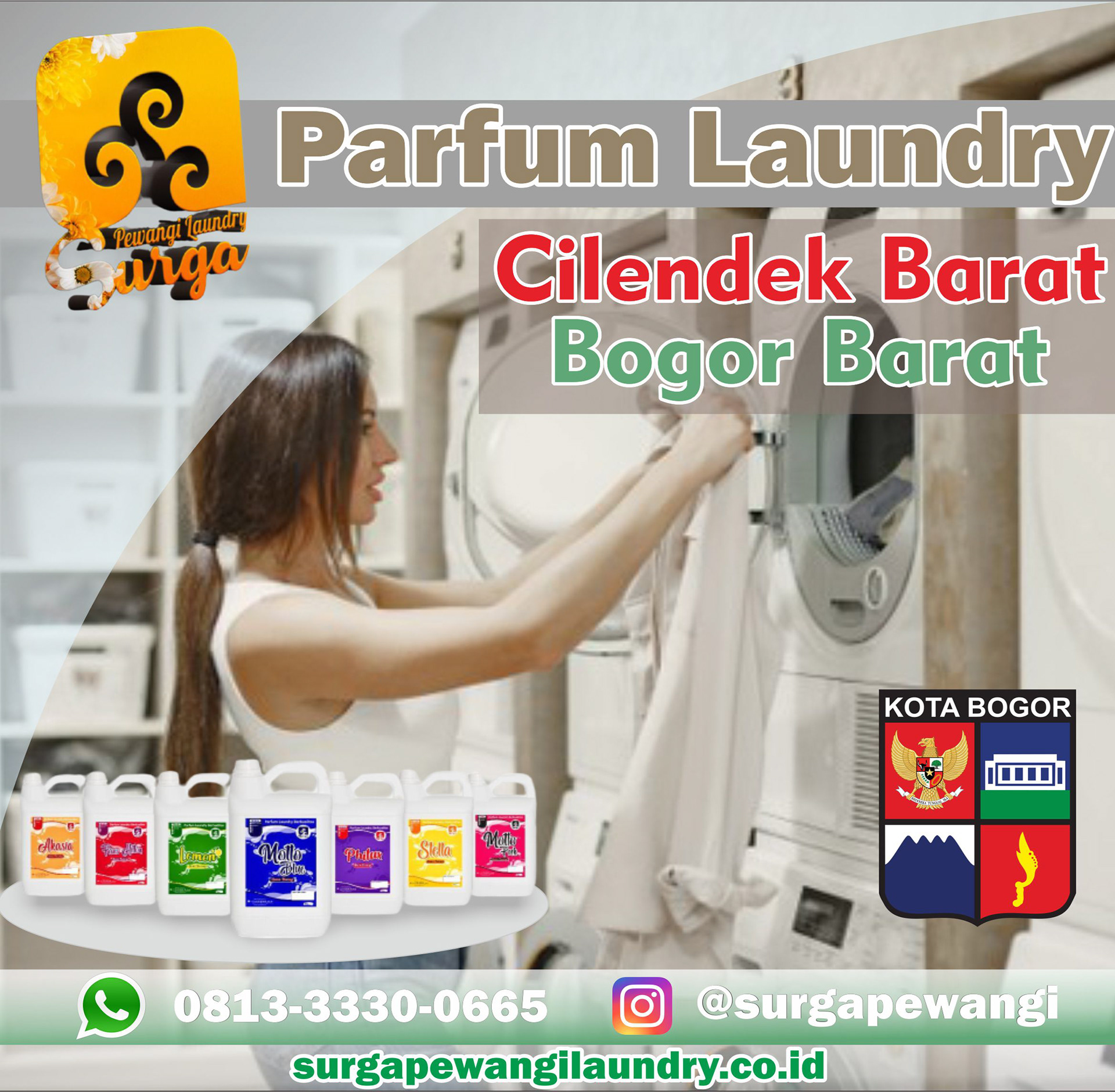 parfum laundry cilendek barat