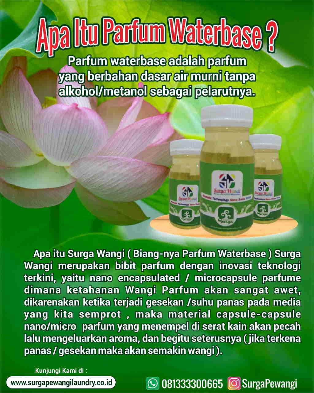apa itu parfum waterbase