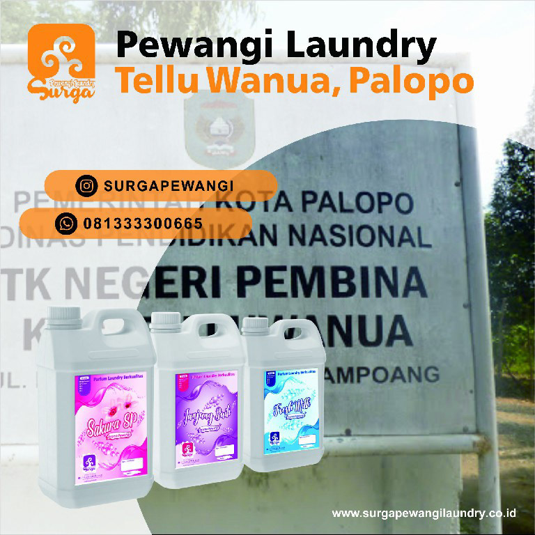 parfum laundry tellu wanua