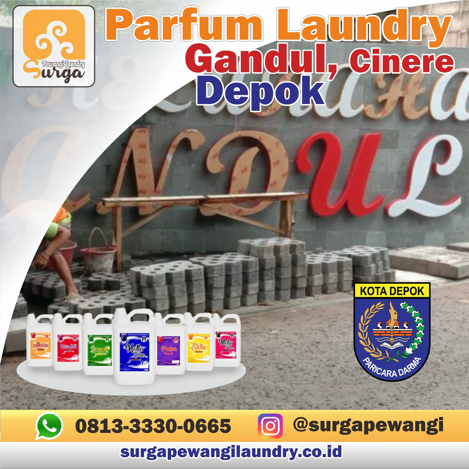 parfum laundry gandul
