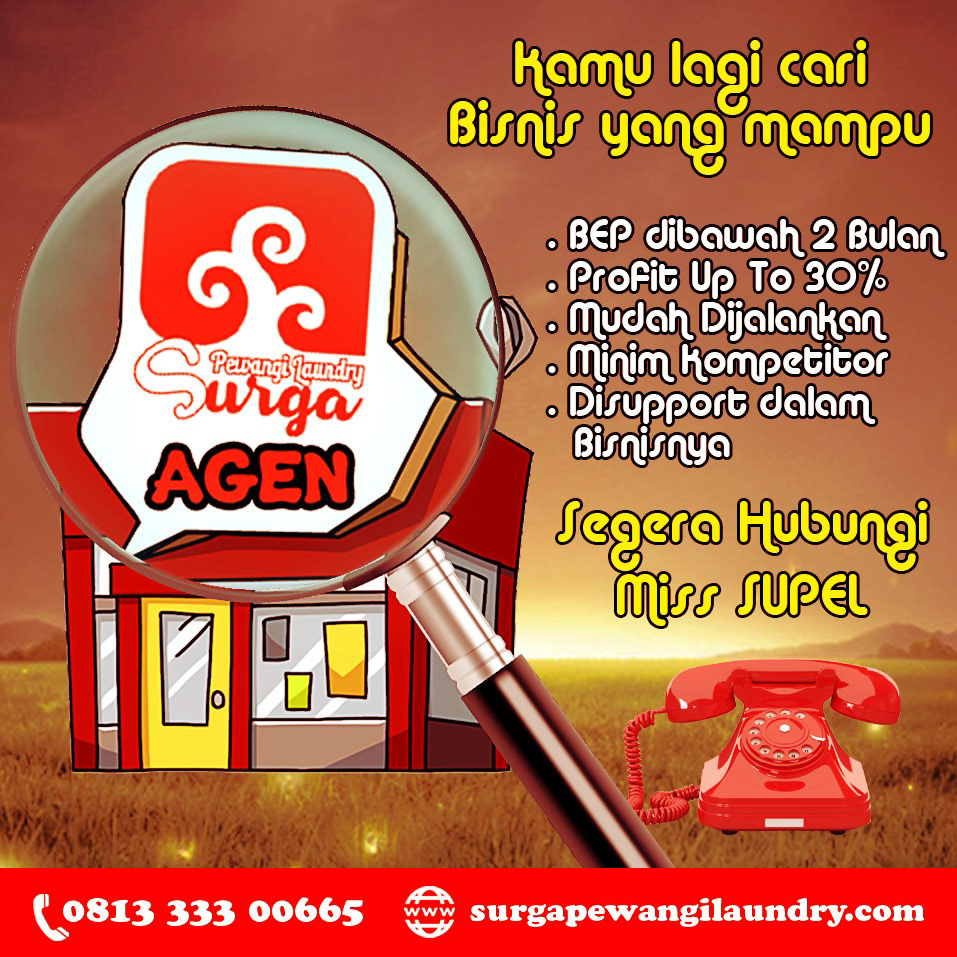 peluang usaha parfum laundry surga pewangi laundry