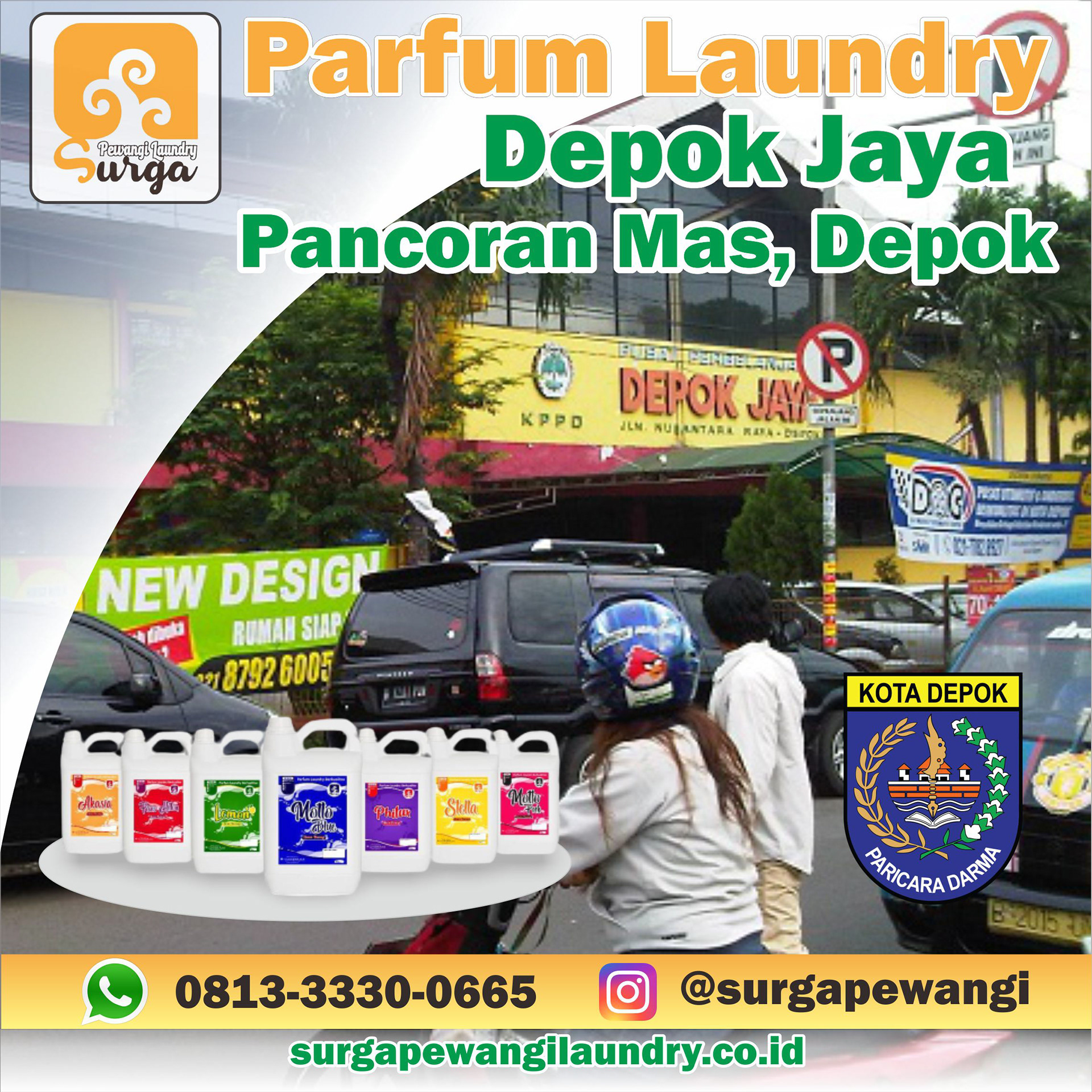 parfum laundry depok jaya