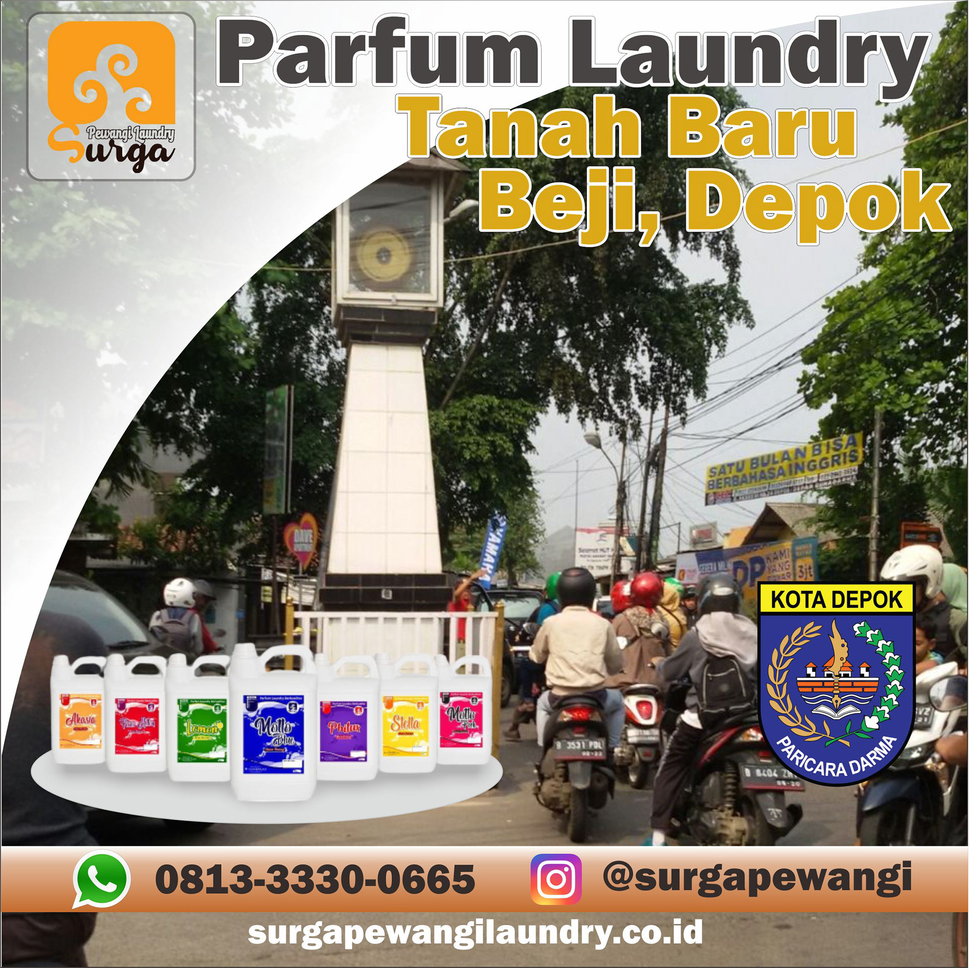 parfum laundry tanah baru