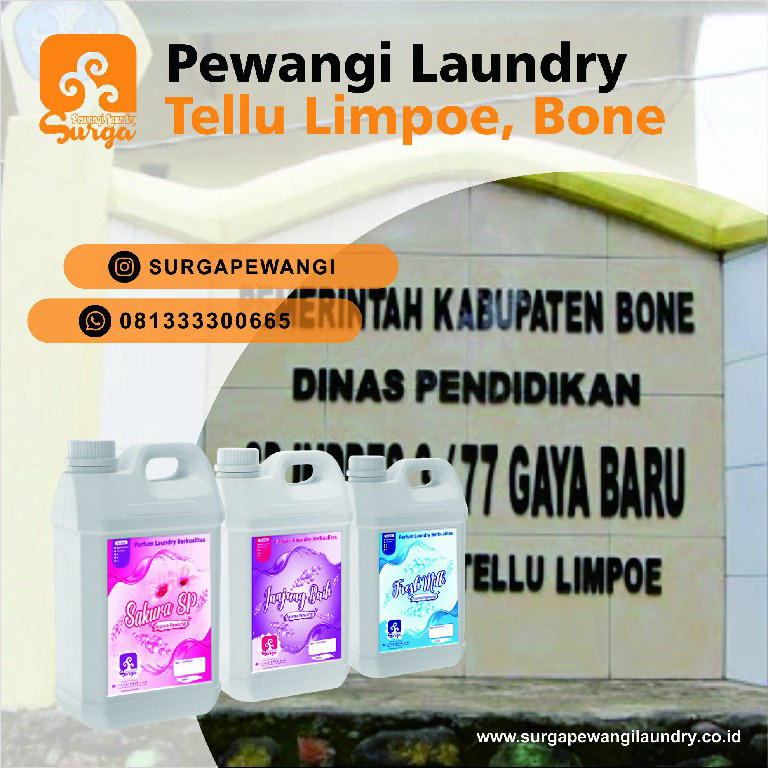 parfum laundry tellu limpoe
