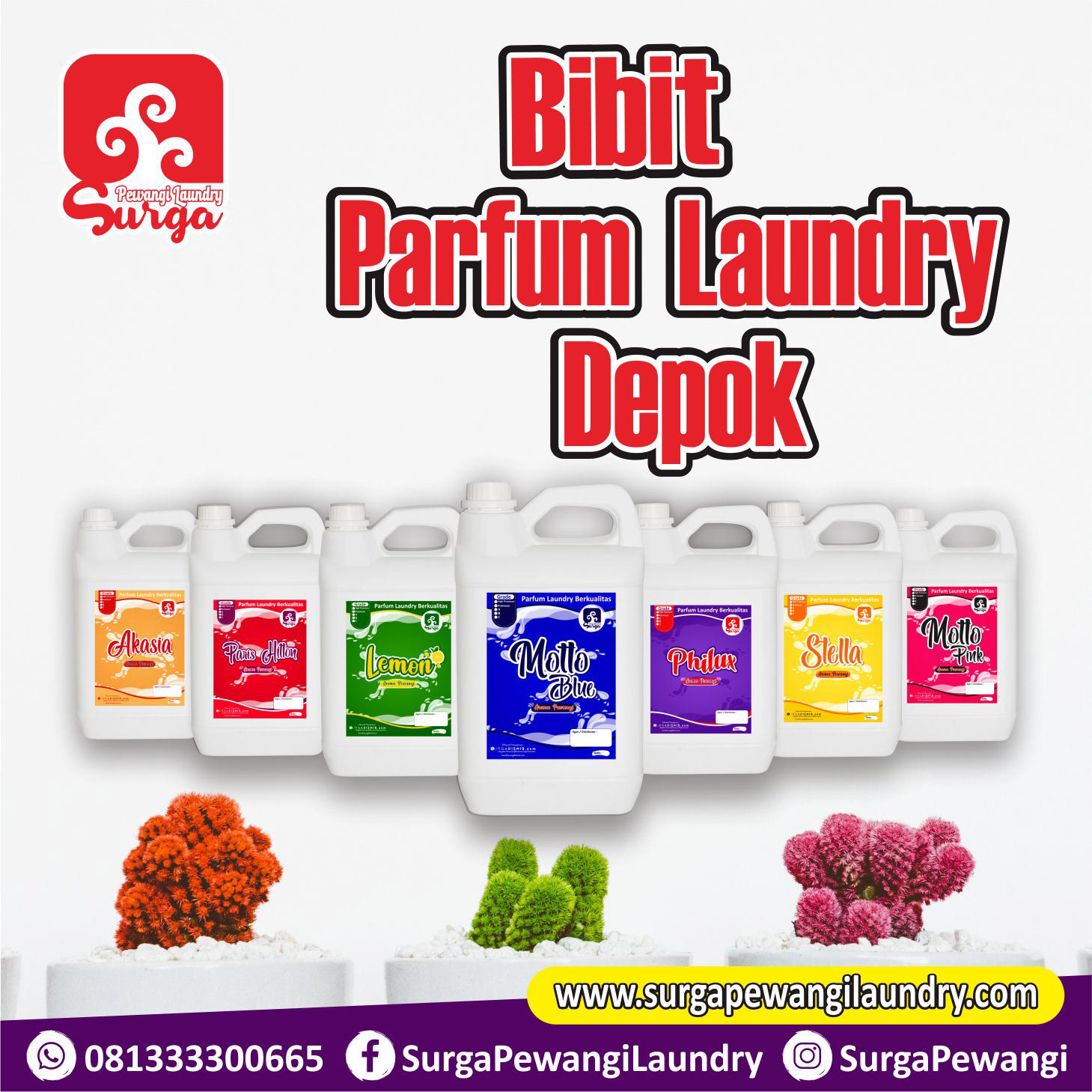 pewangi laundry depok