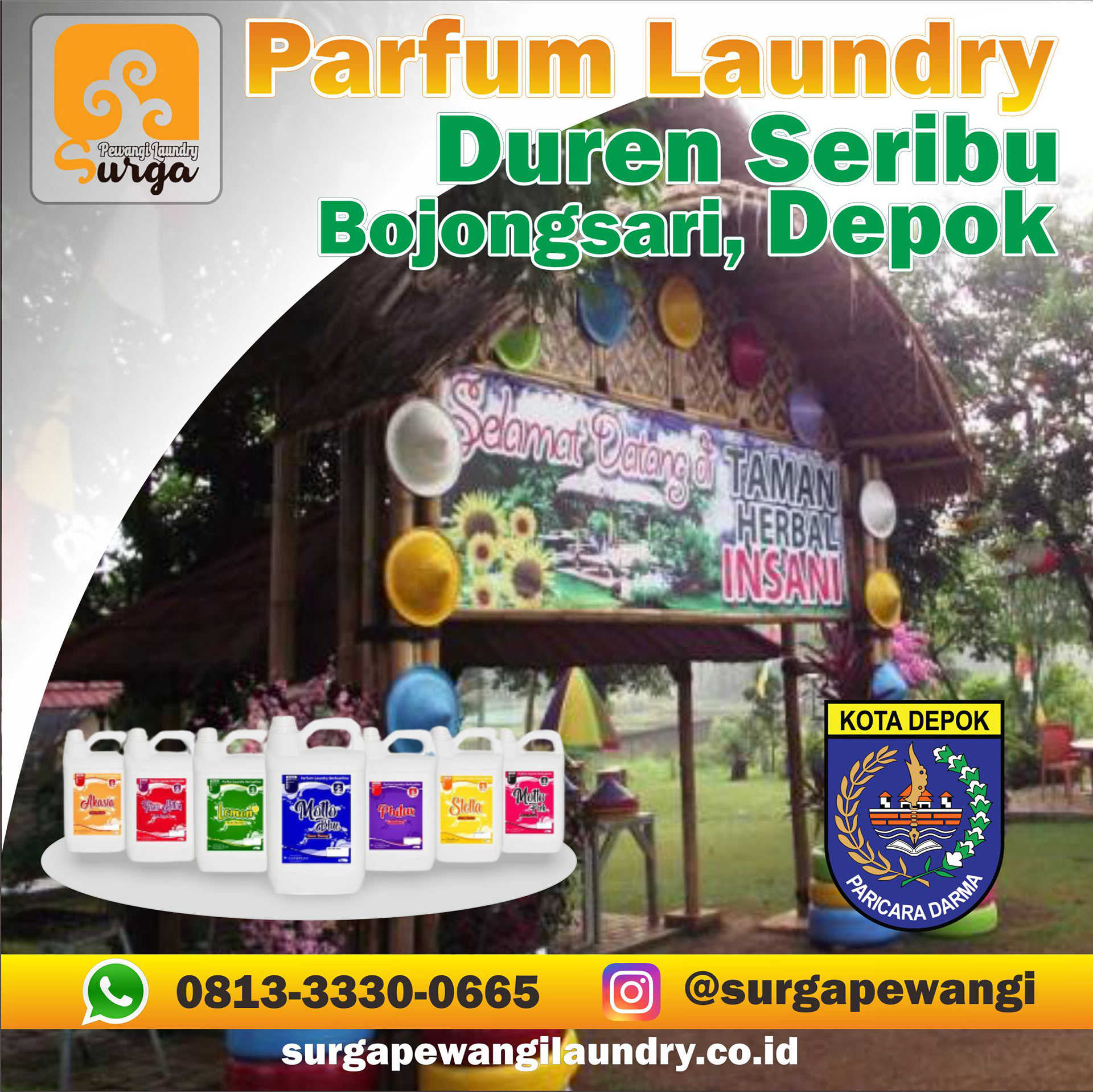 parfum laundry duren seribu