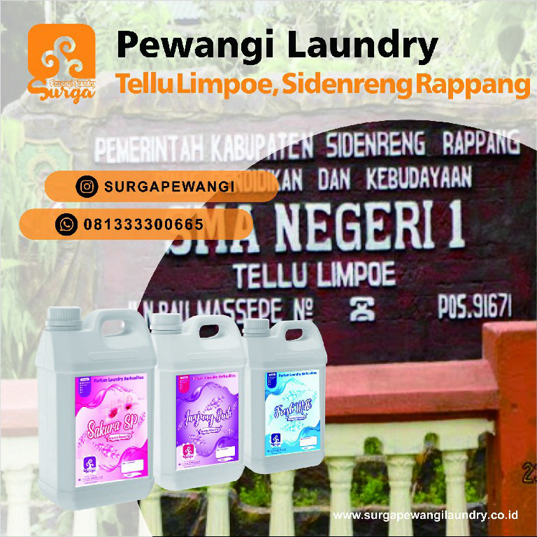 parfum laundry tellu limpoe