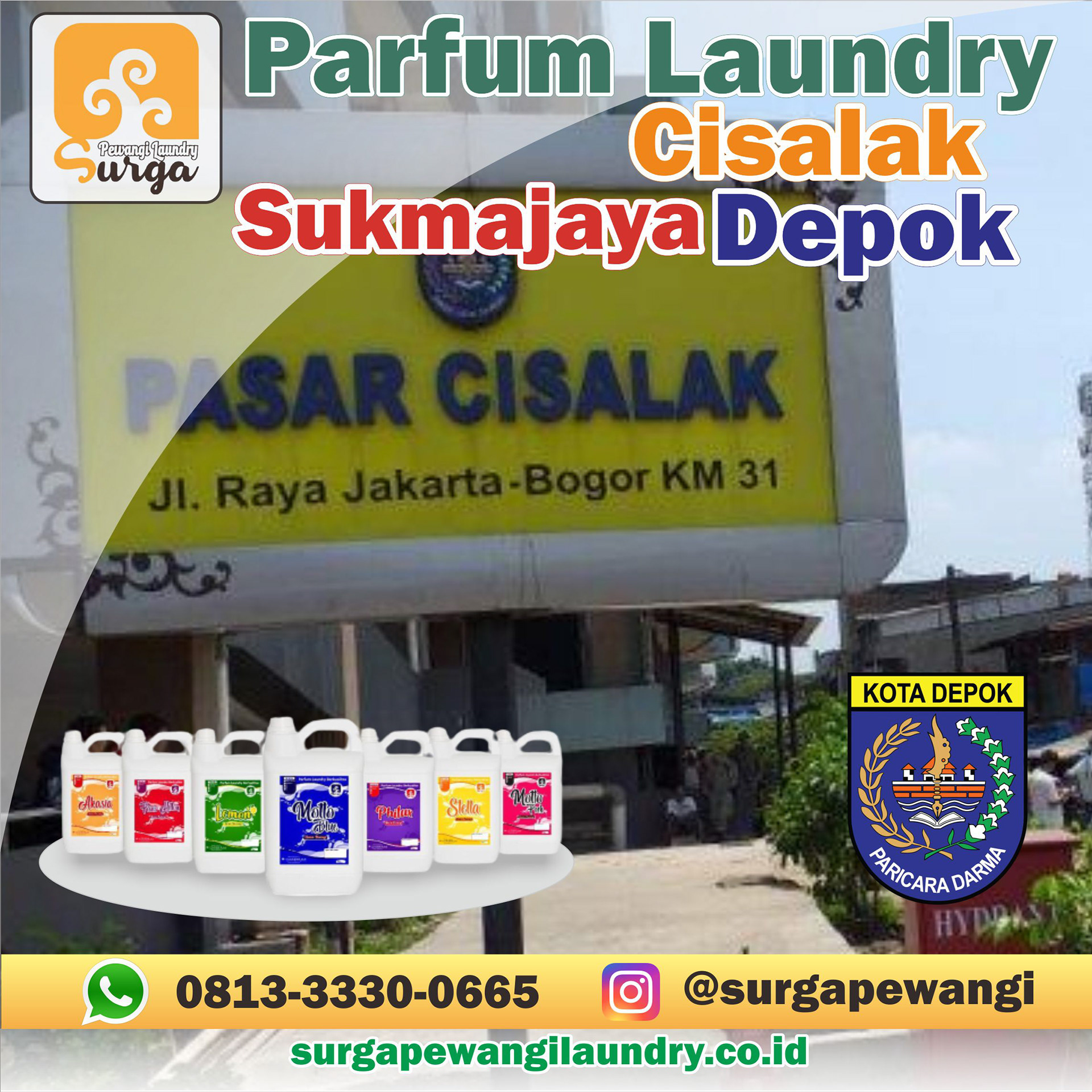 parfum laundry cisalak