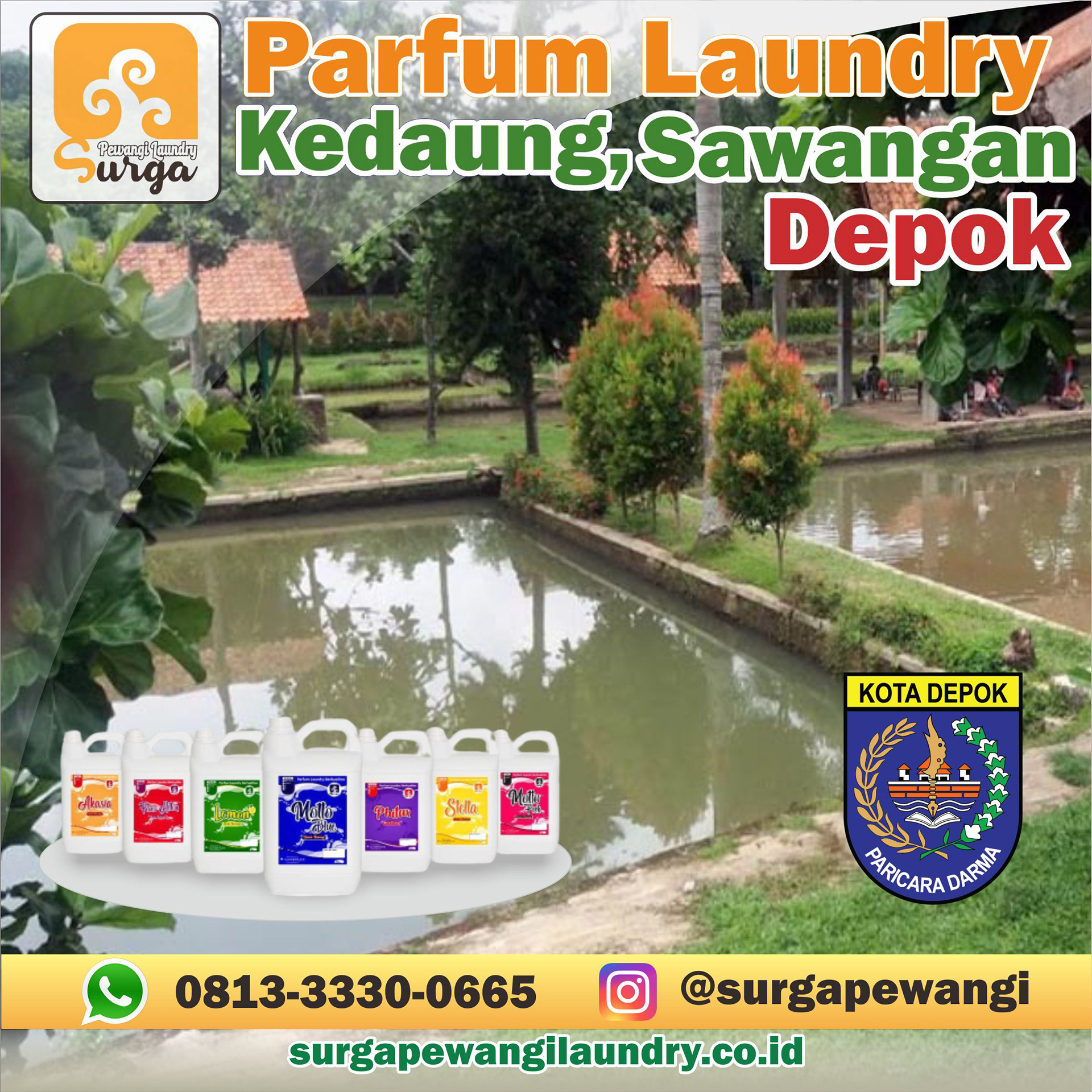 parfum laundry kedaung