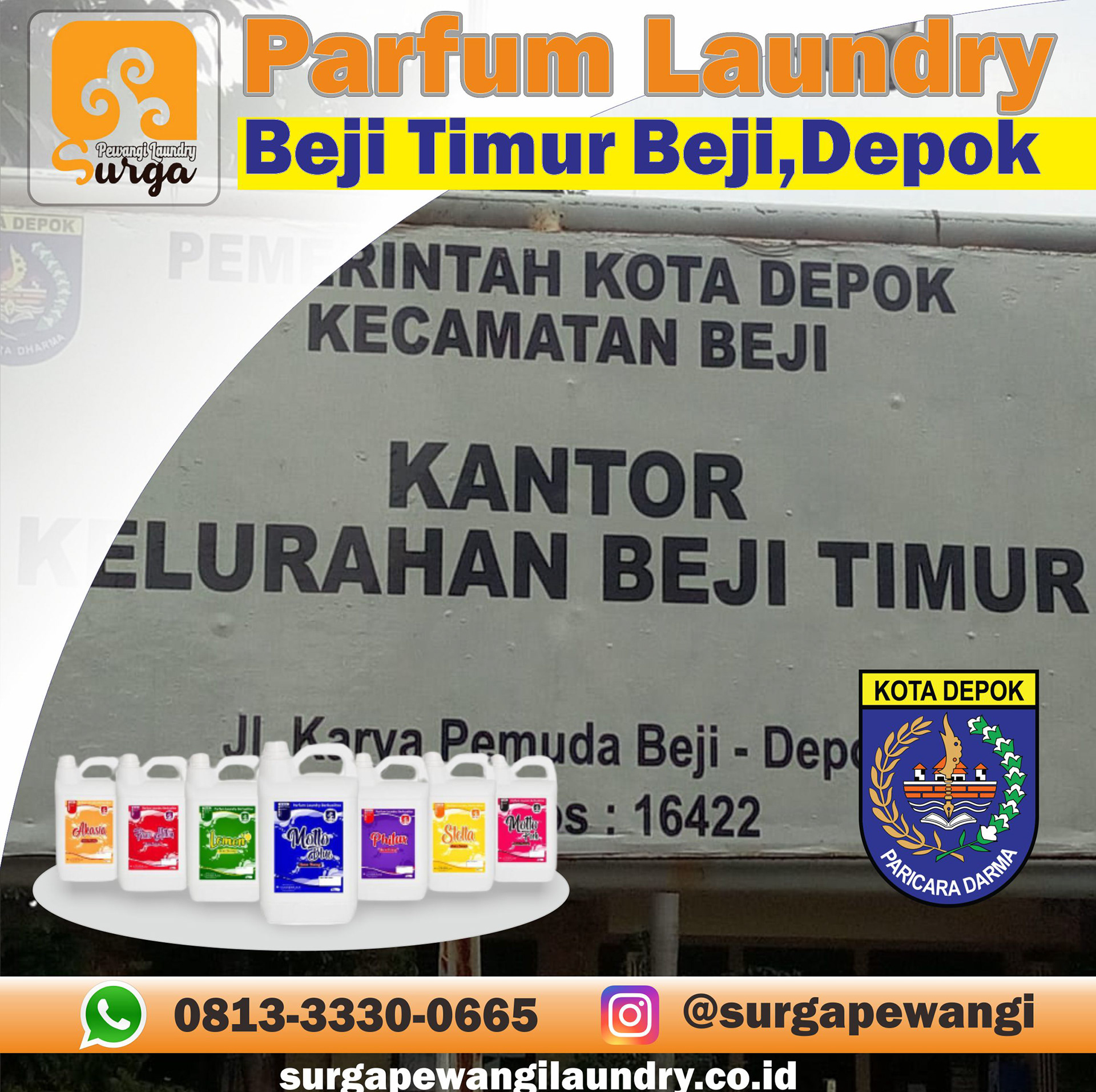 parfum laundry beji timur