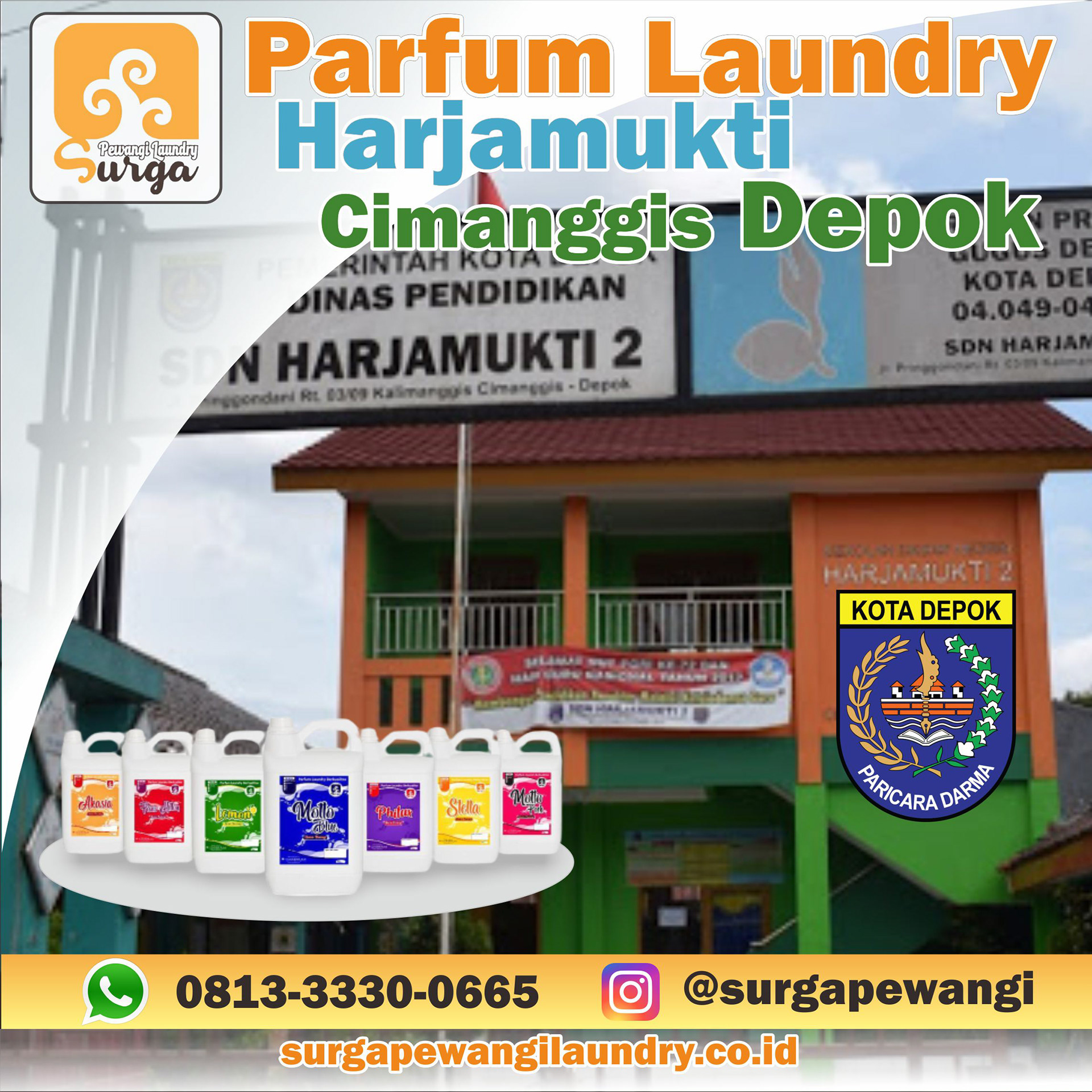 parfum laundry harjamukti
