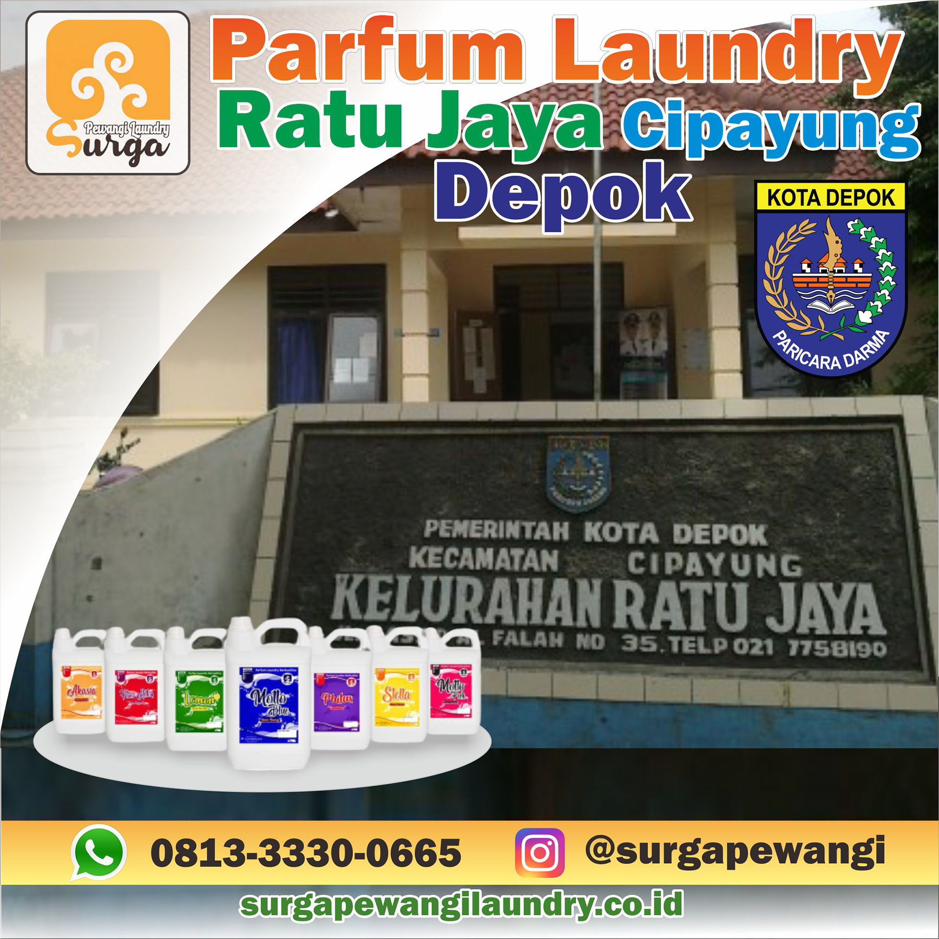 parfum laundry ratu jaya