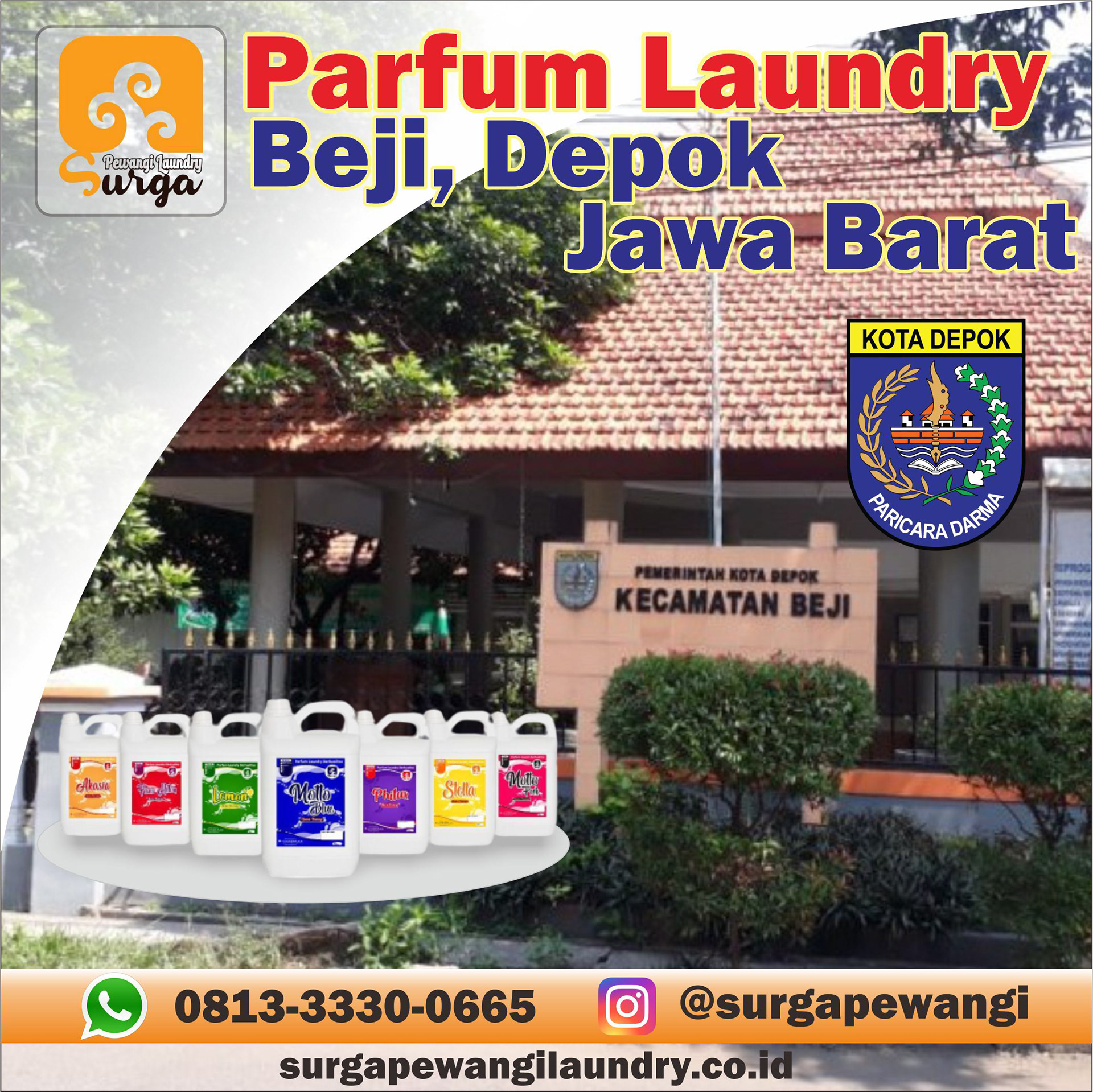 parfum laundry beji depok