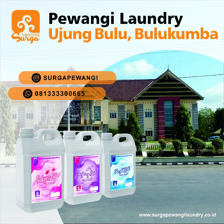 parfum laundry ujung bulu