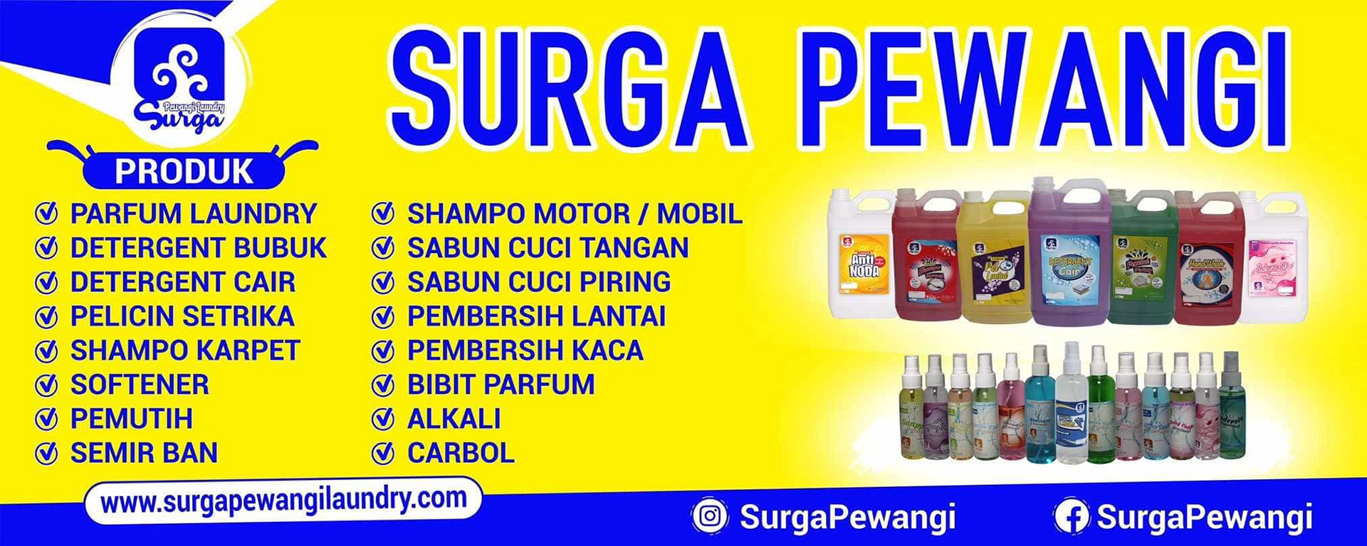 pewangi laundry terdekat