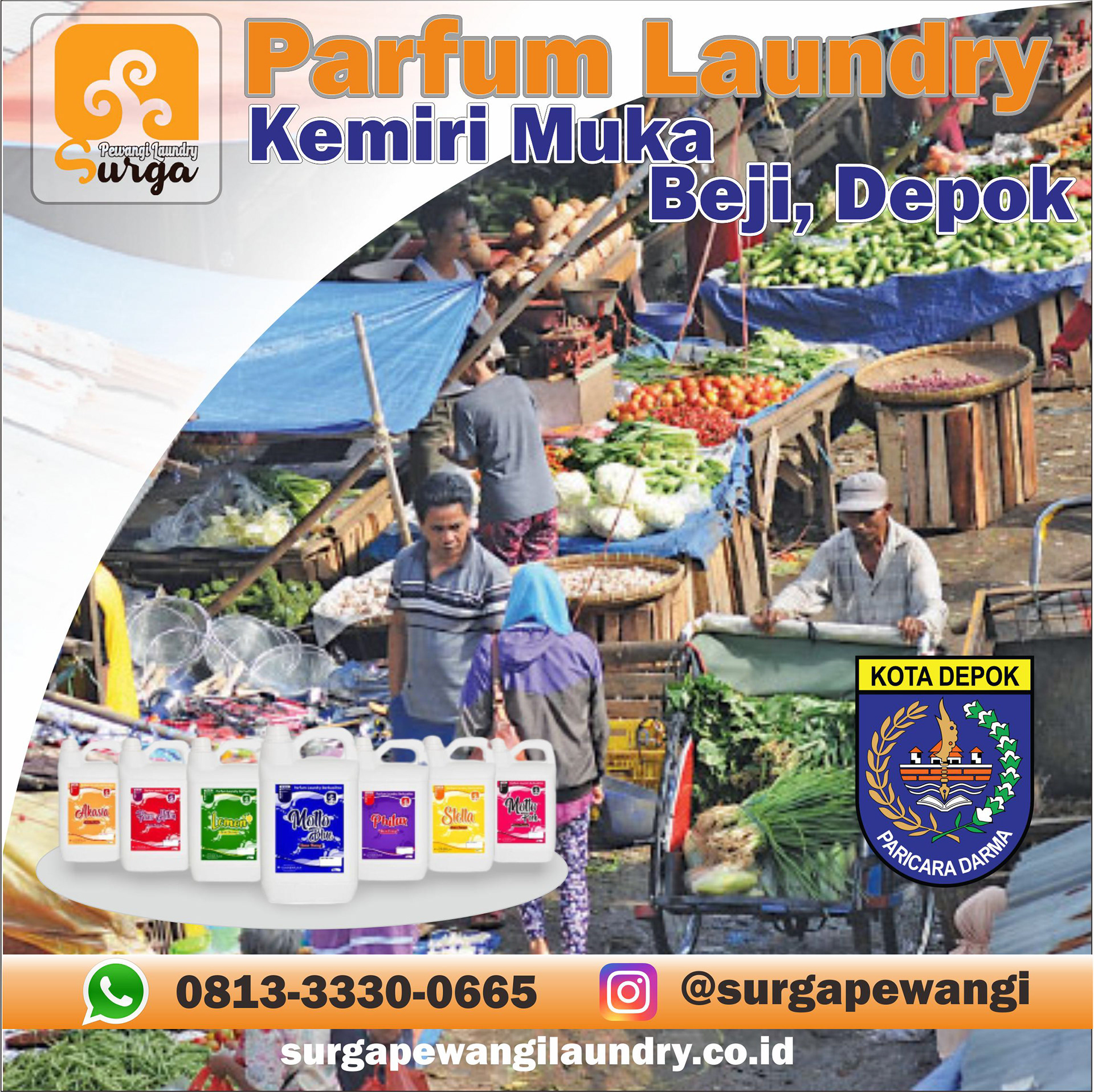 parfum laundry kemiri muka