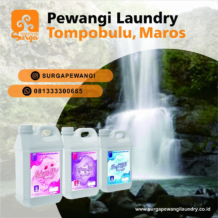 parfum laundry tompobulu maros