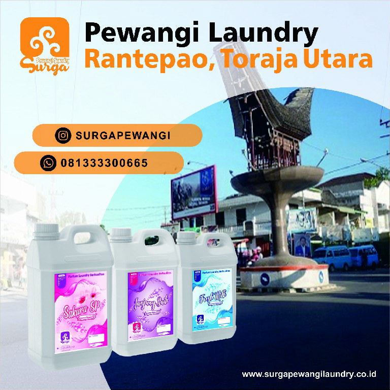 parfum laundry rantepao
