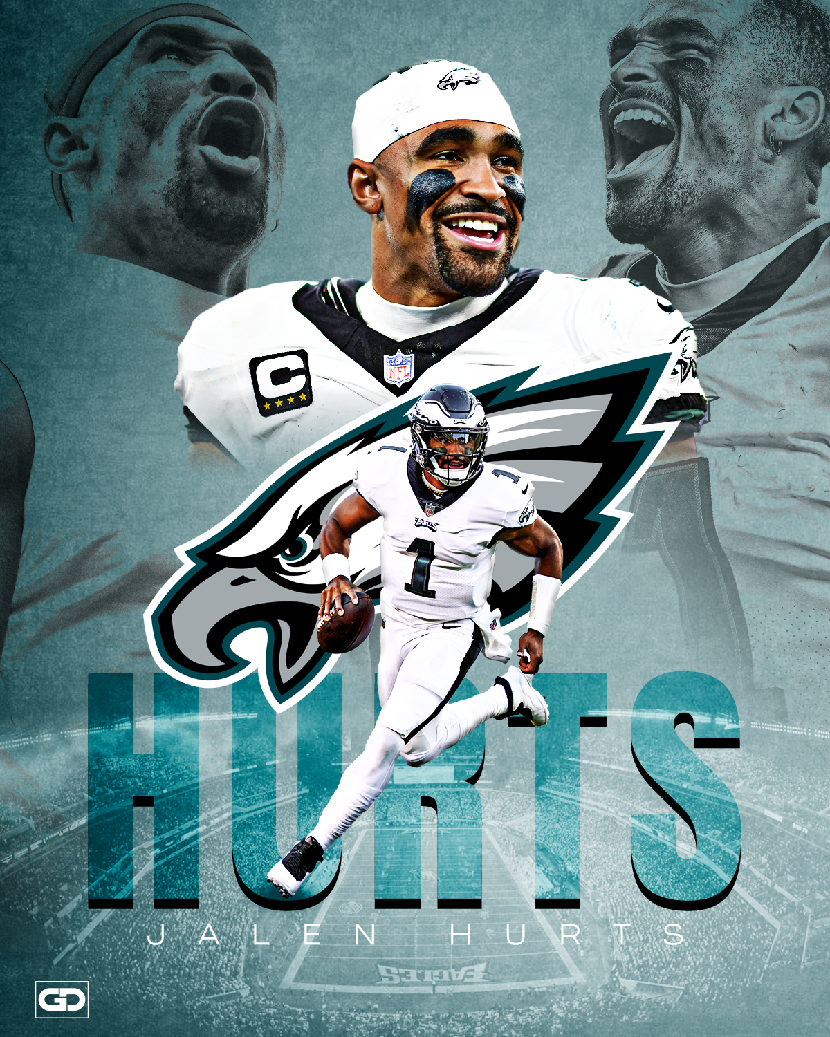 Jalen Hurts - Green Screen