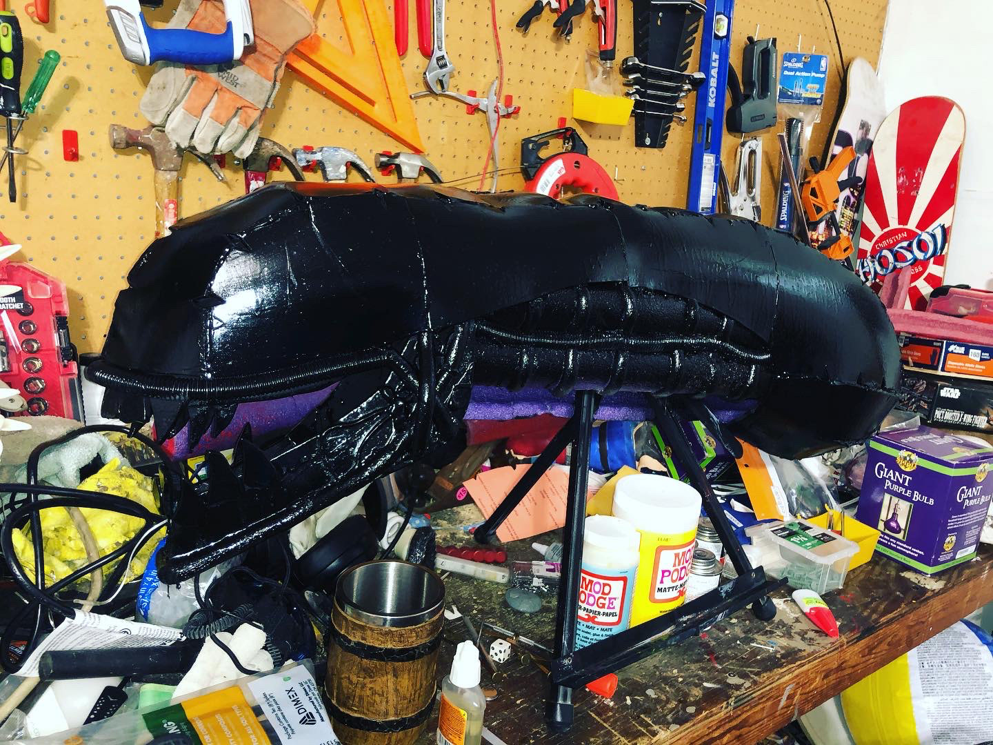 Xenomorph under construction.
