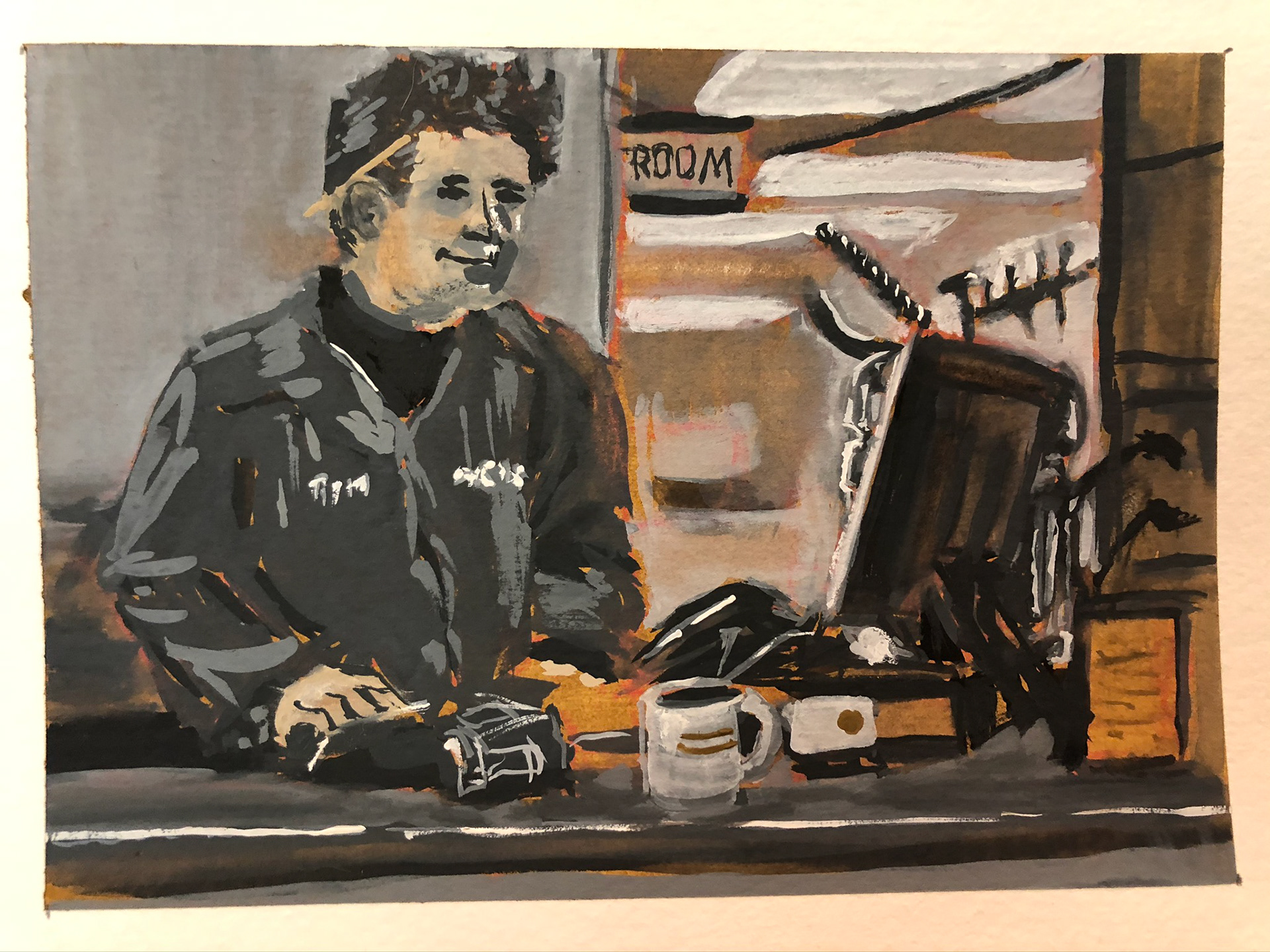 Attempting & failing to emulate the great James Gurney
