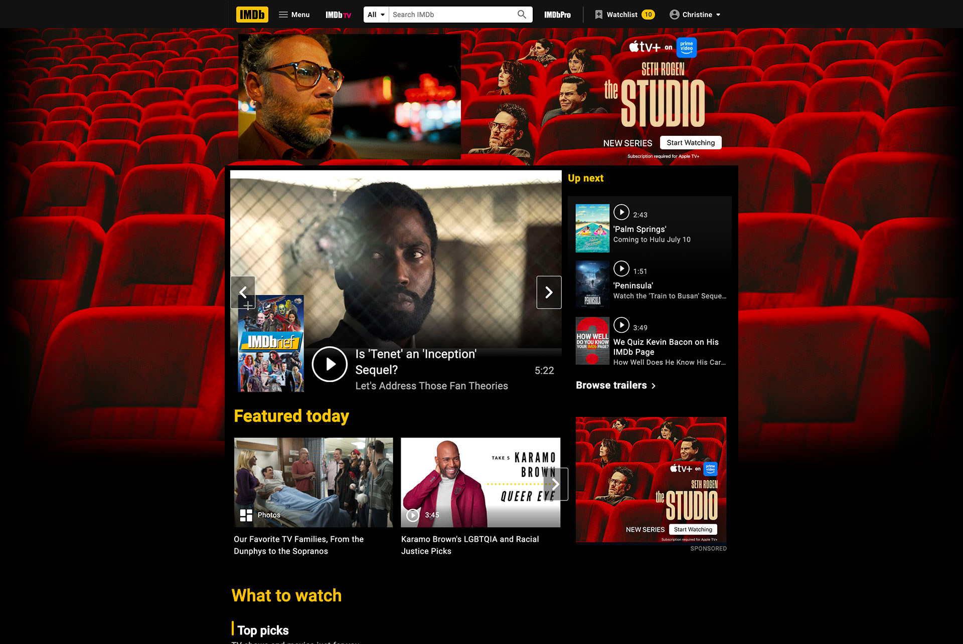 Amazon IMDB Billboard