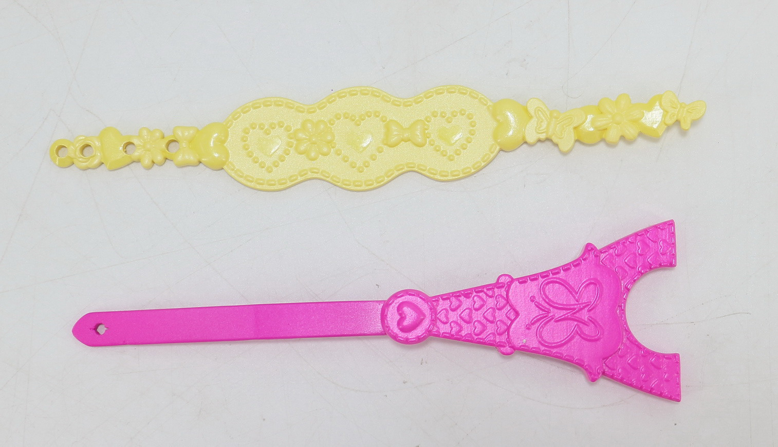 Camera Strap and Luggage Tag. Camera Strap holds slides and can function as a bracelet for girl