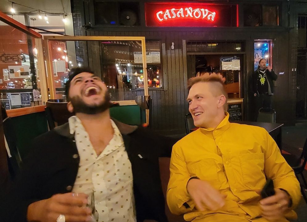 I like making my friends laugh
