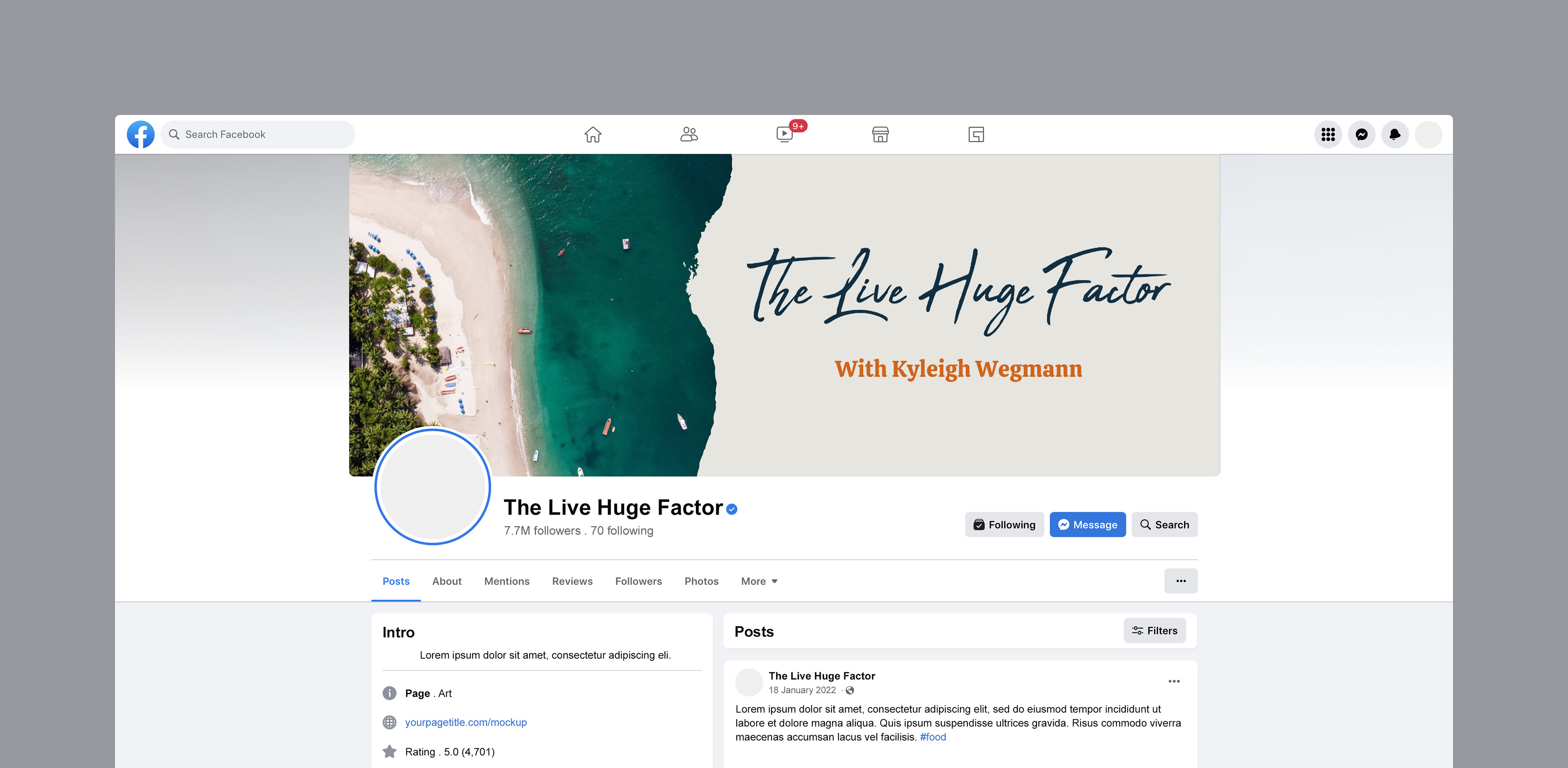 Facebook Banner.
