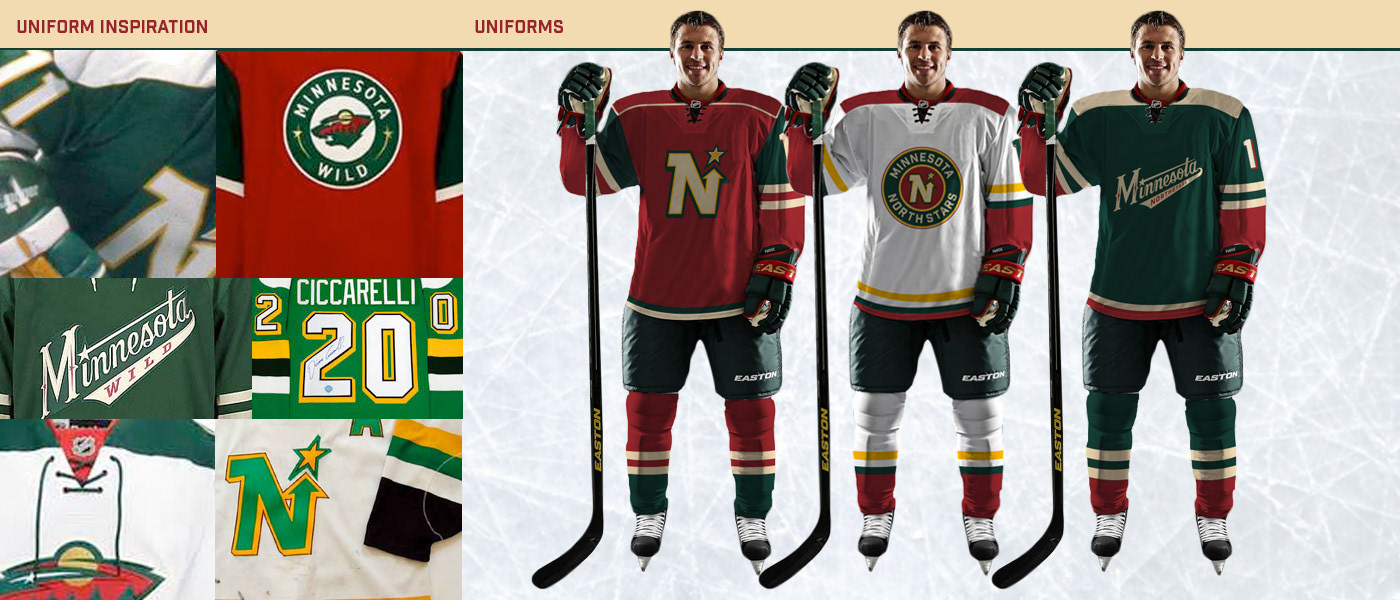 The MN North Stars Rebrand Before the Wild, Minnesota's hockey