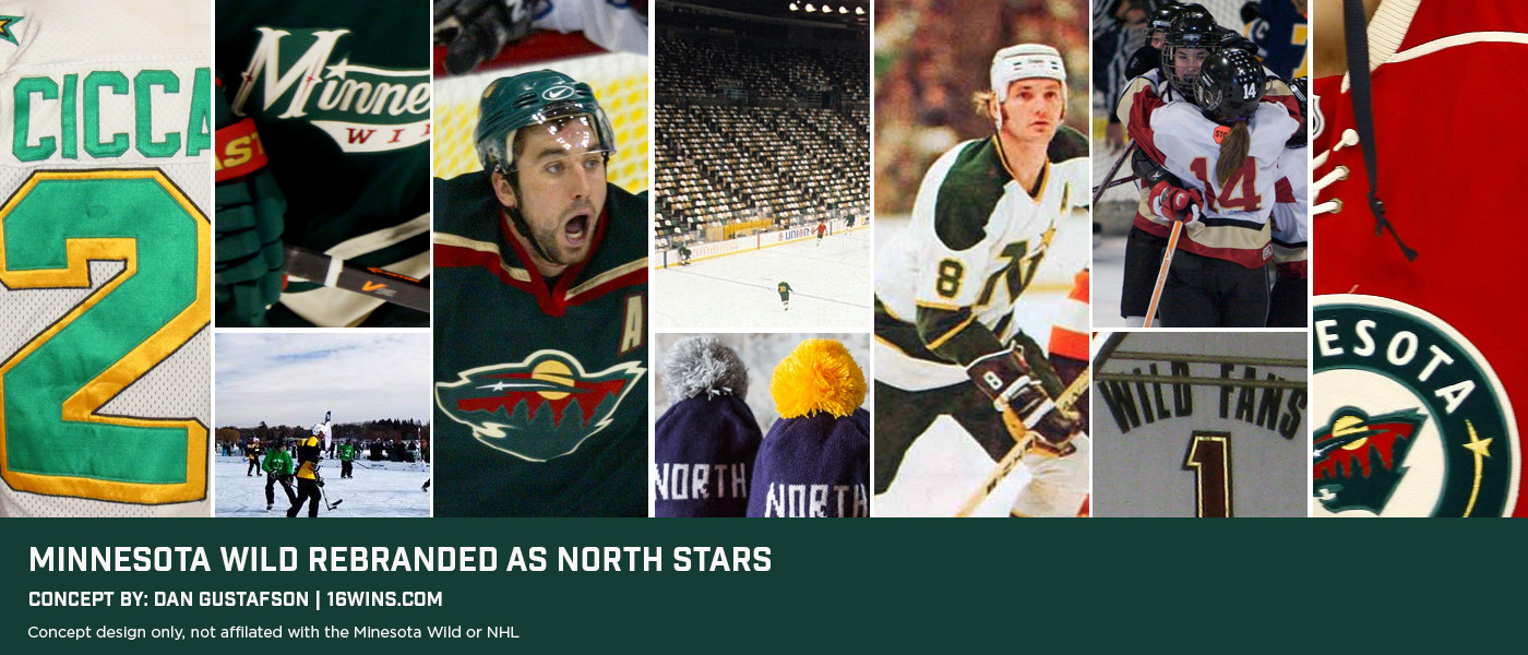 The MN North Stars Rebrand Before the Wild, Minnesota's hockey