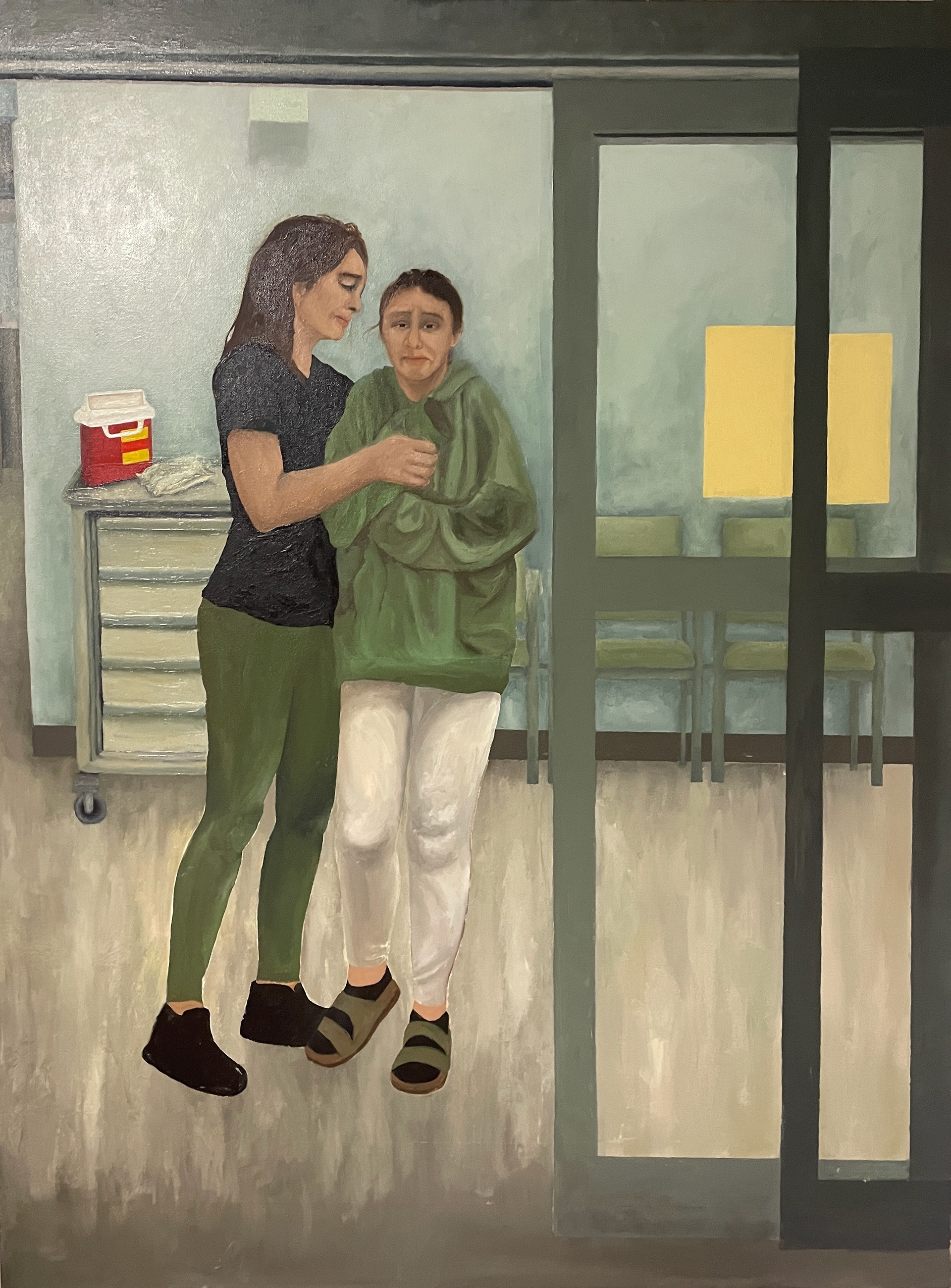 Oil on canvas, 12in x 12in