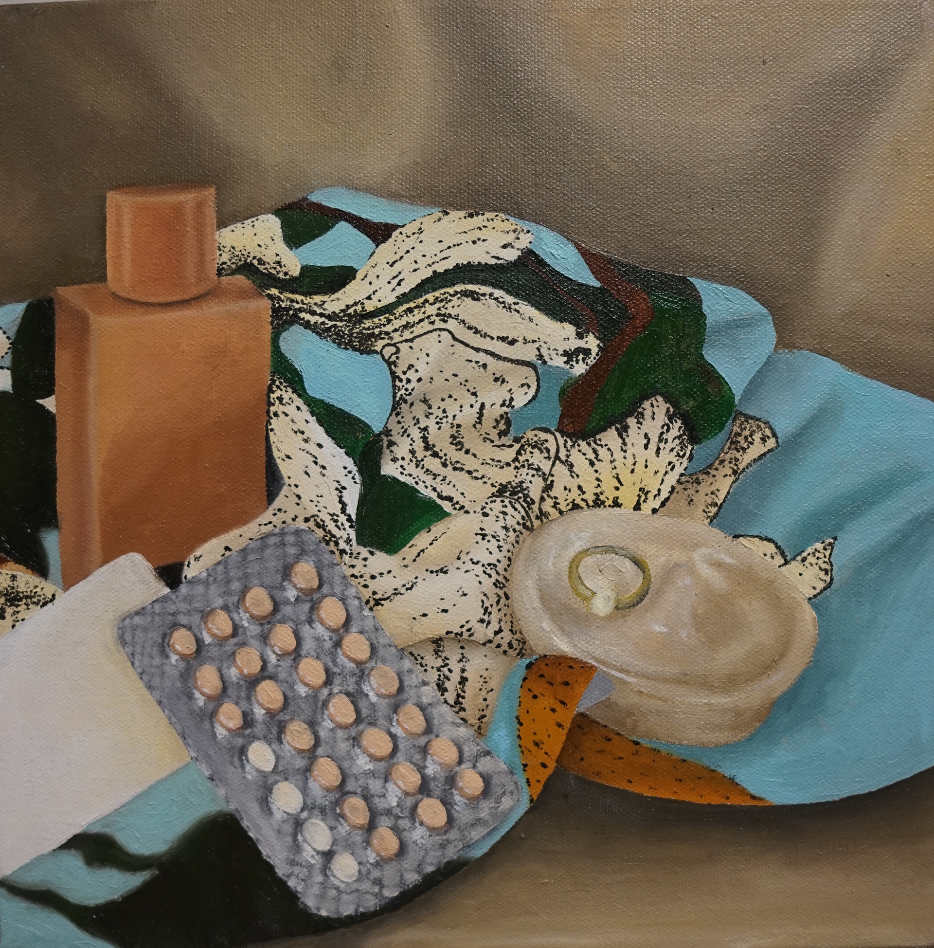 Oil on canvas, 12in x 12in