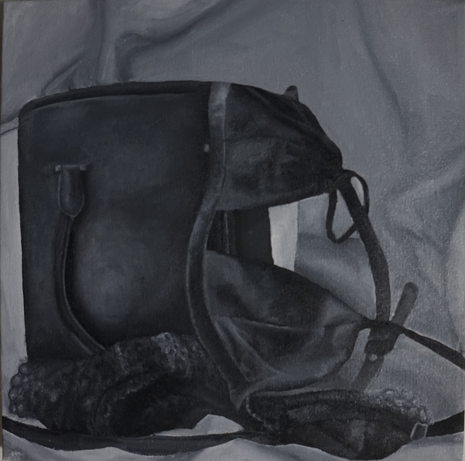 Oil on canvas, 12in x 12in